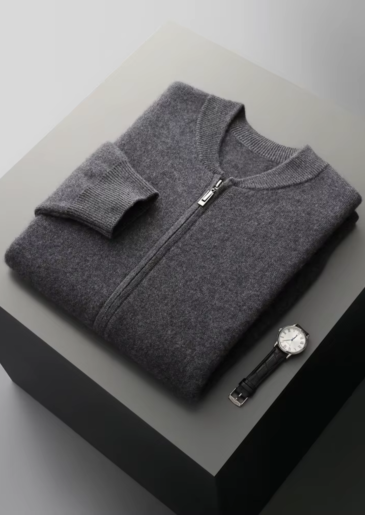 Pure Merino Wool V-Neck Cardigan