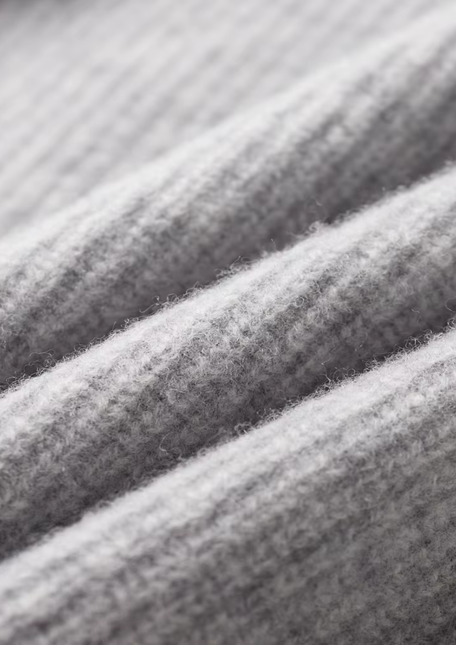 Pure Merino Wool Ribbed Cardigan