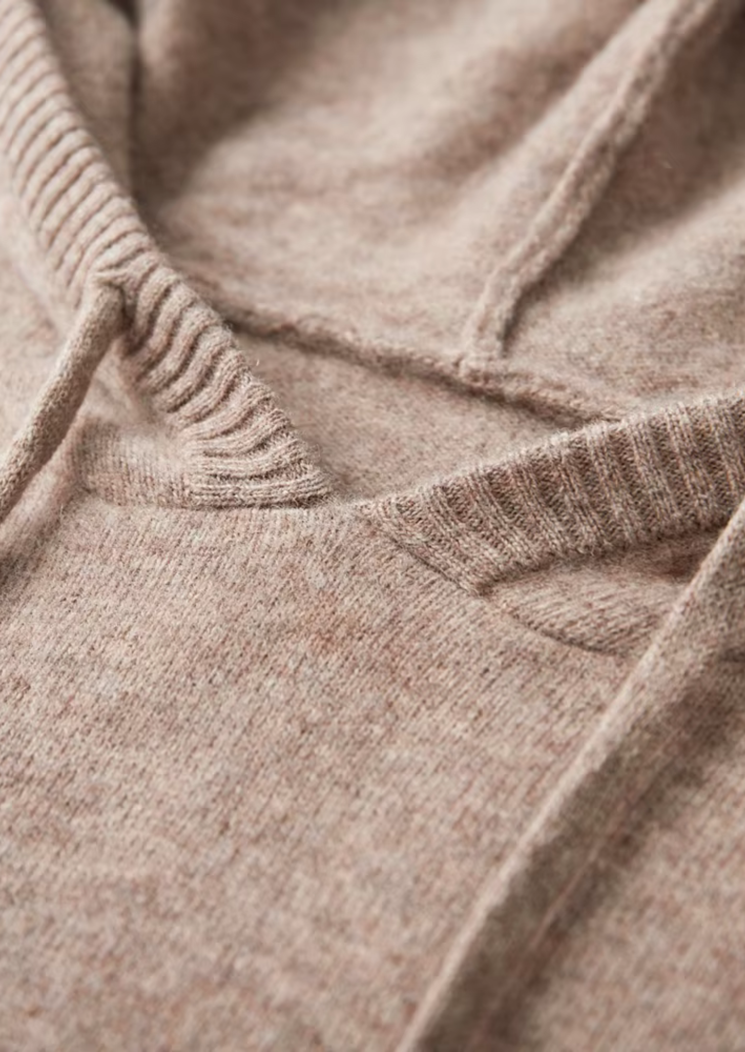 Pure Merino Wool Leisure Hoodie