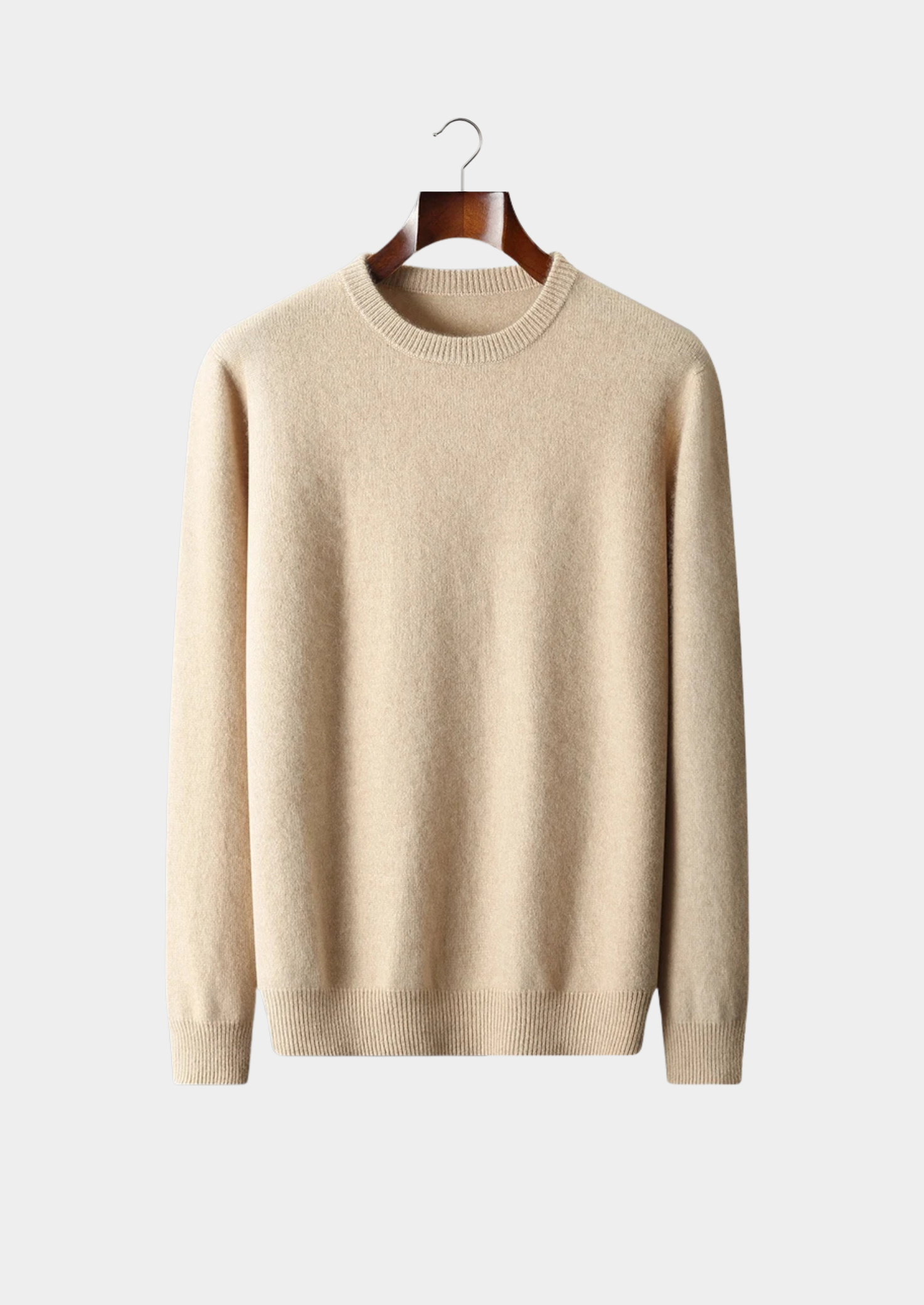 Pure Merino Wool Classic Crewneck
