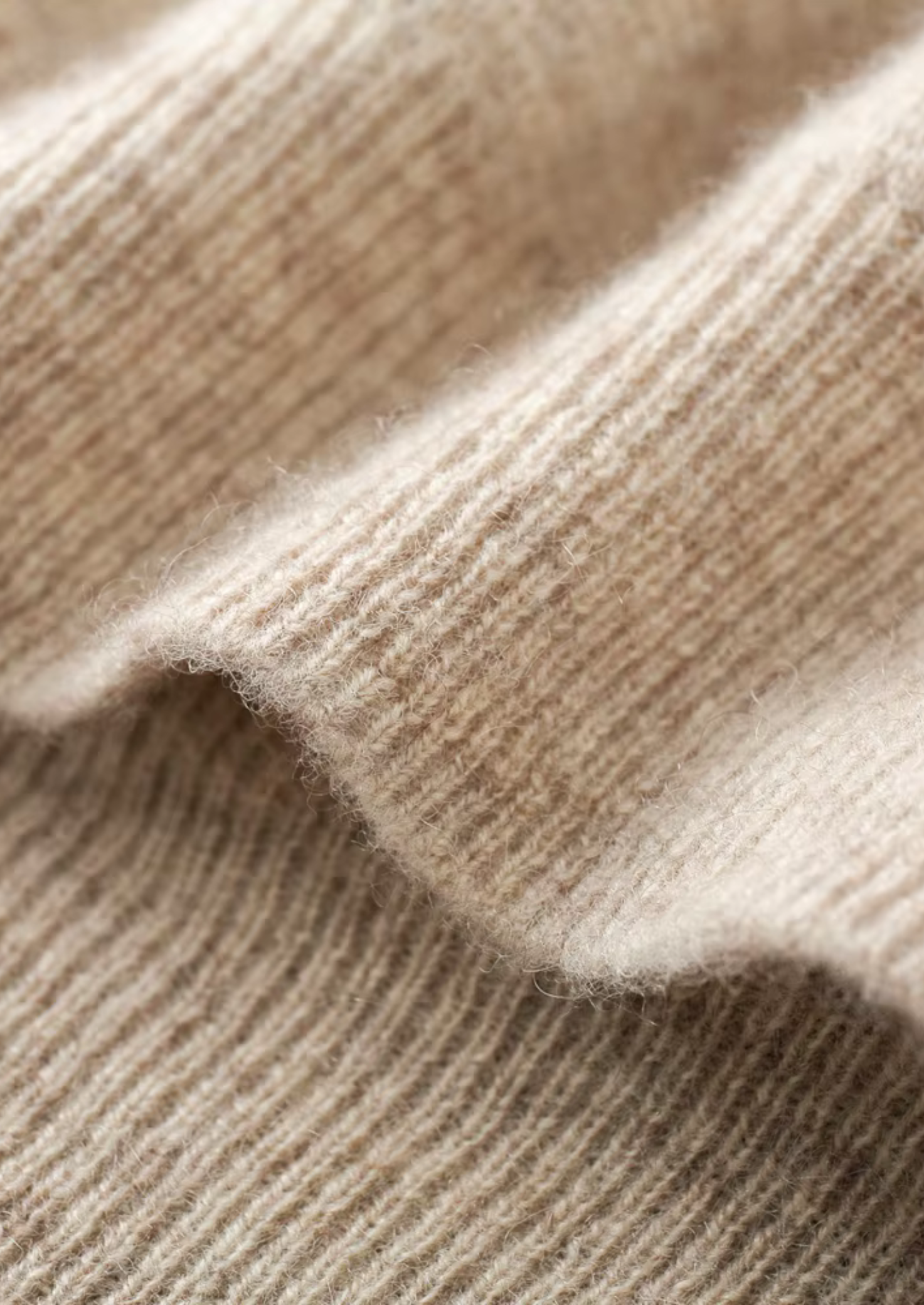 Pure Merino Wool Zipper Hoodie