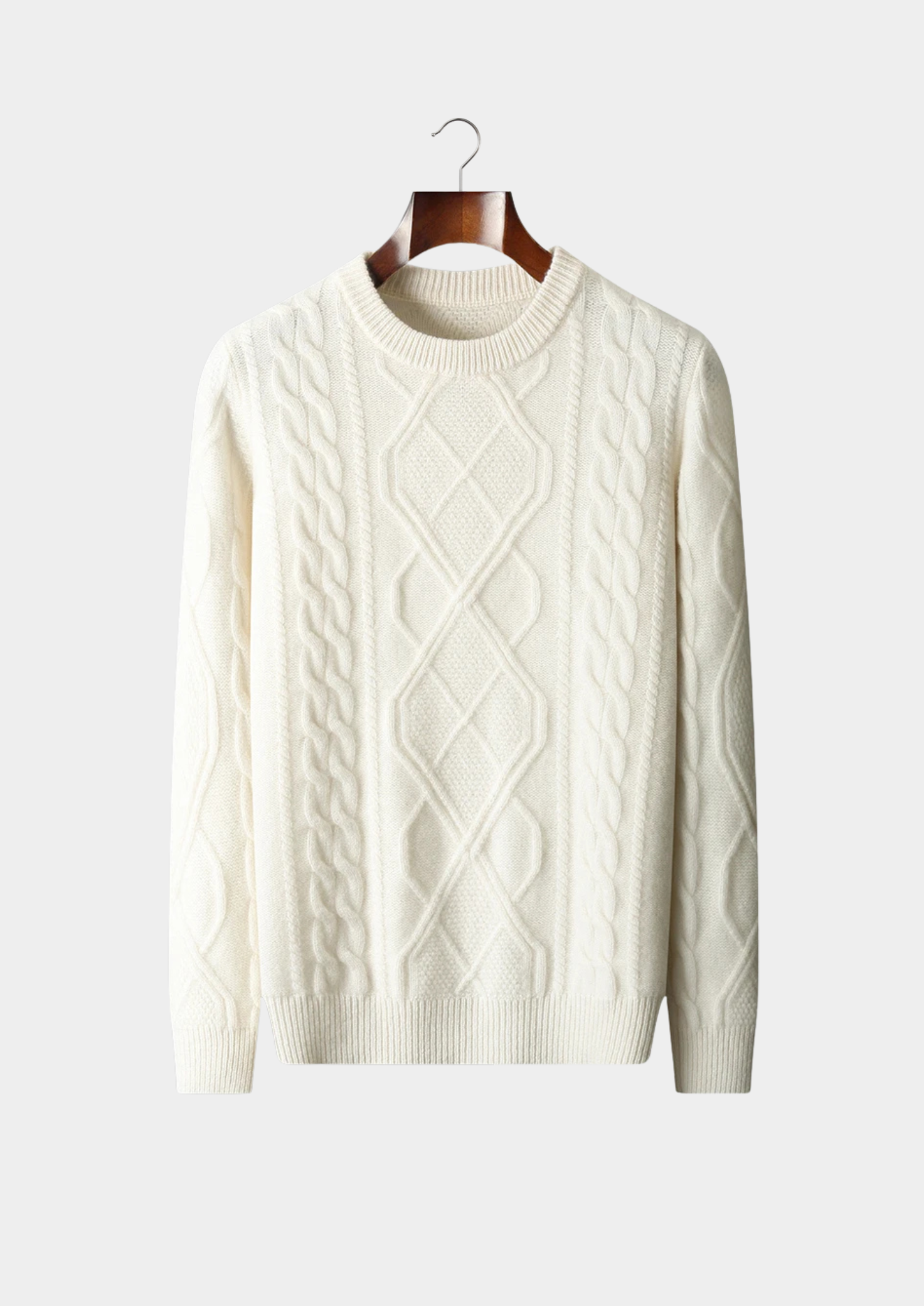 Pure Merino Wool Wintertime Crewneck