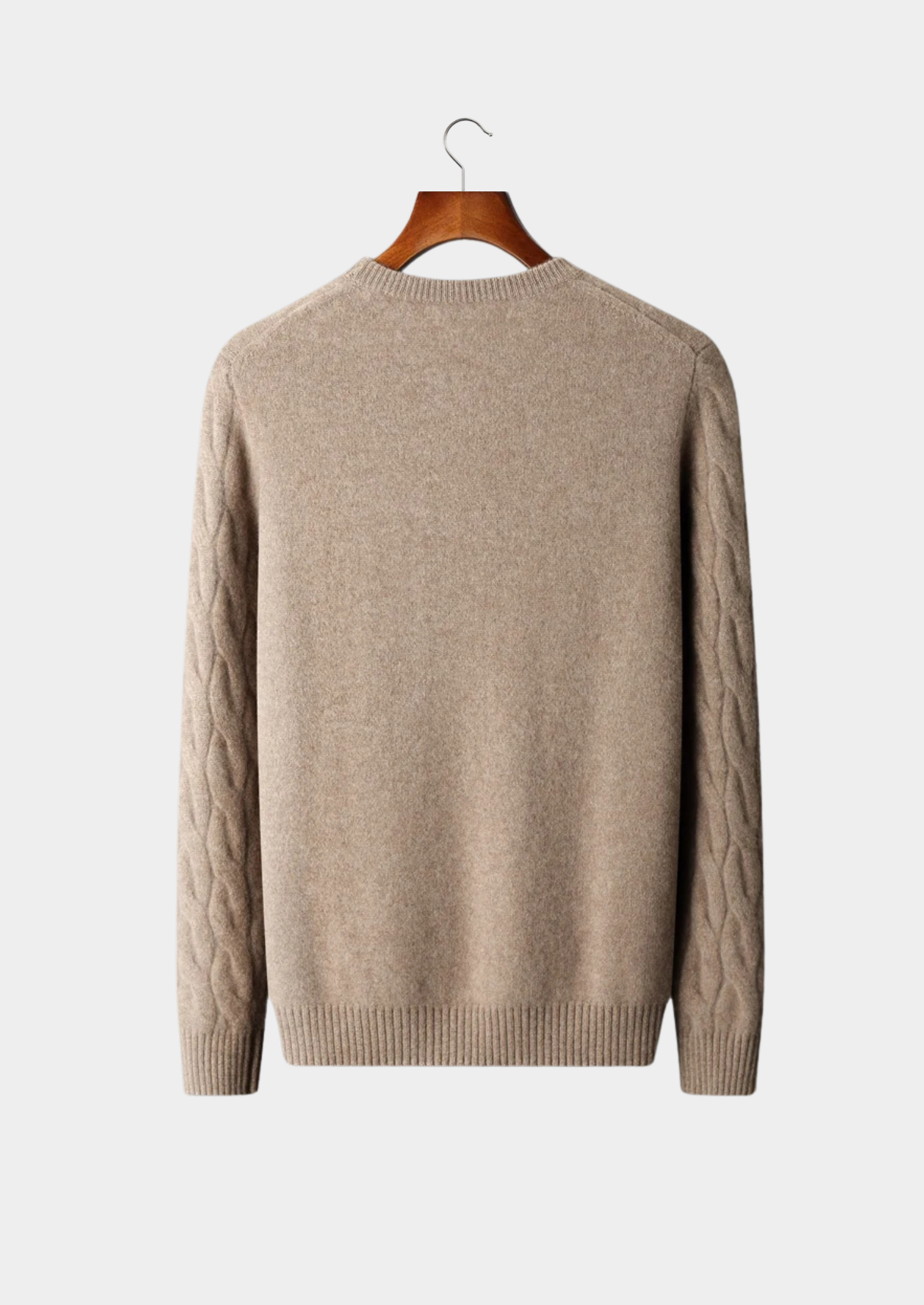 Cashmere Cable Crewneck