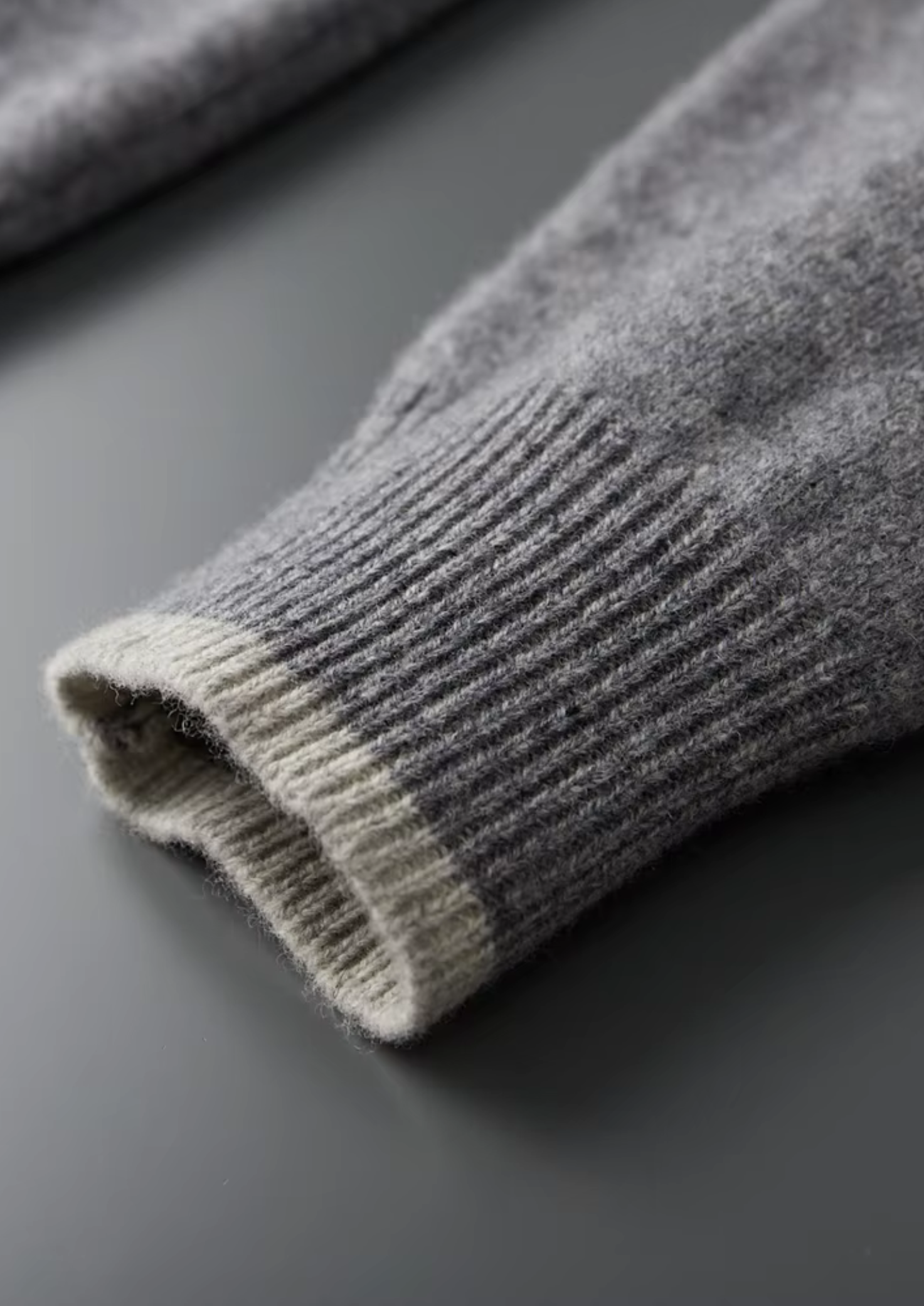 Pure Merino Wool Two-Tone Set