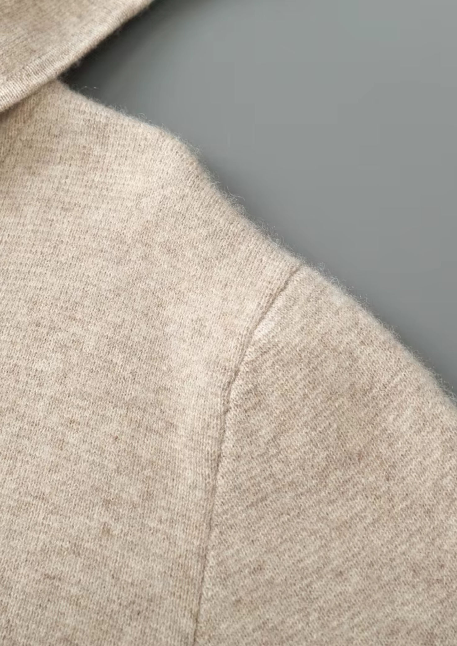 Pure Merino Wool Zipper Hoodie