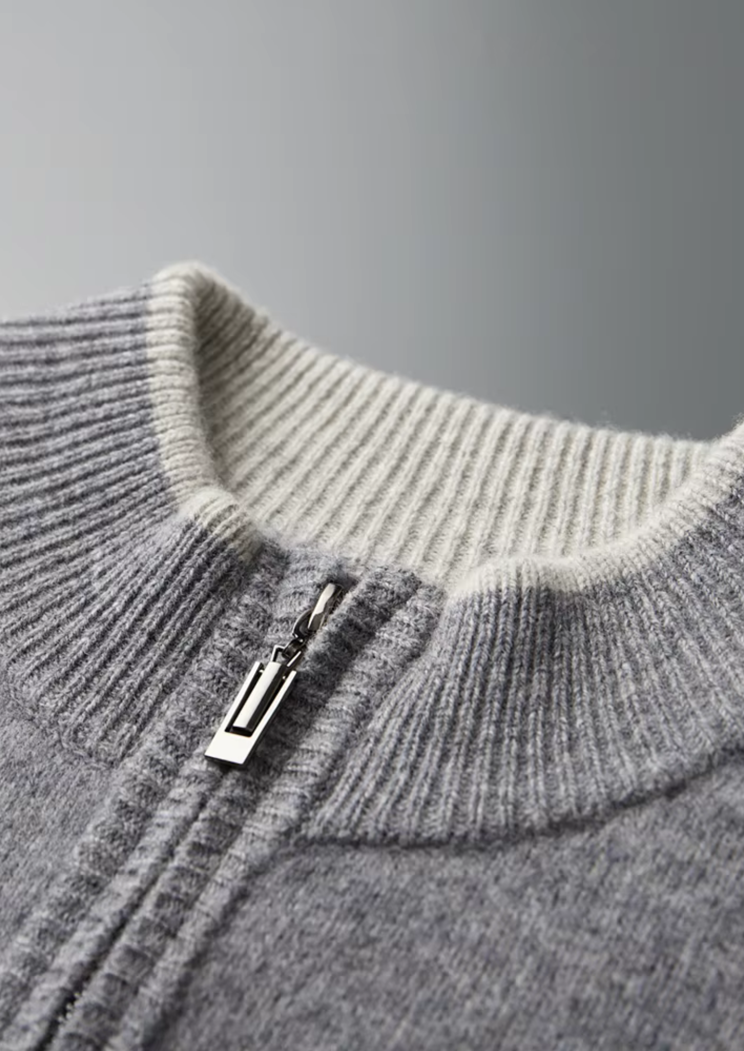 Pure Merino Wool Two-Tone Set