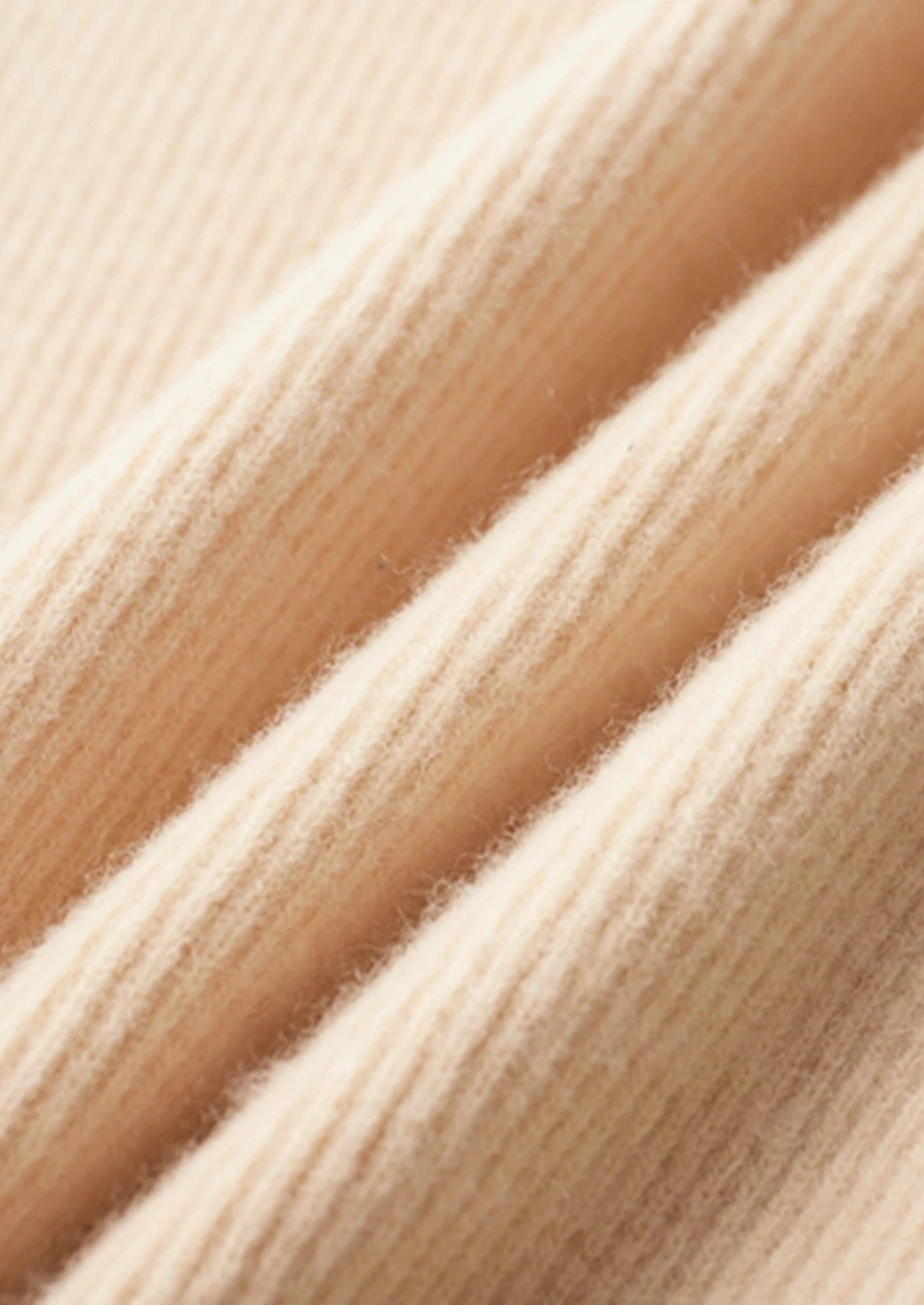 Pure Merino Wool Ribbed Zip Cardigan