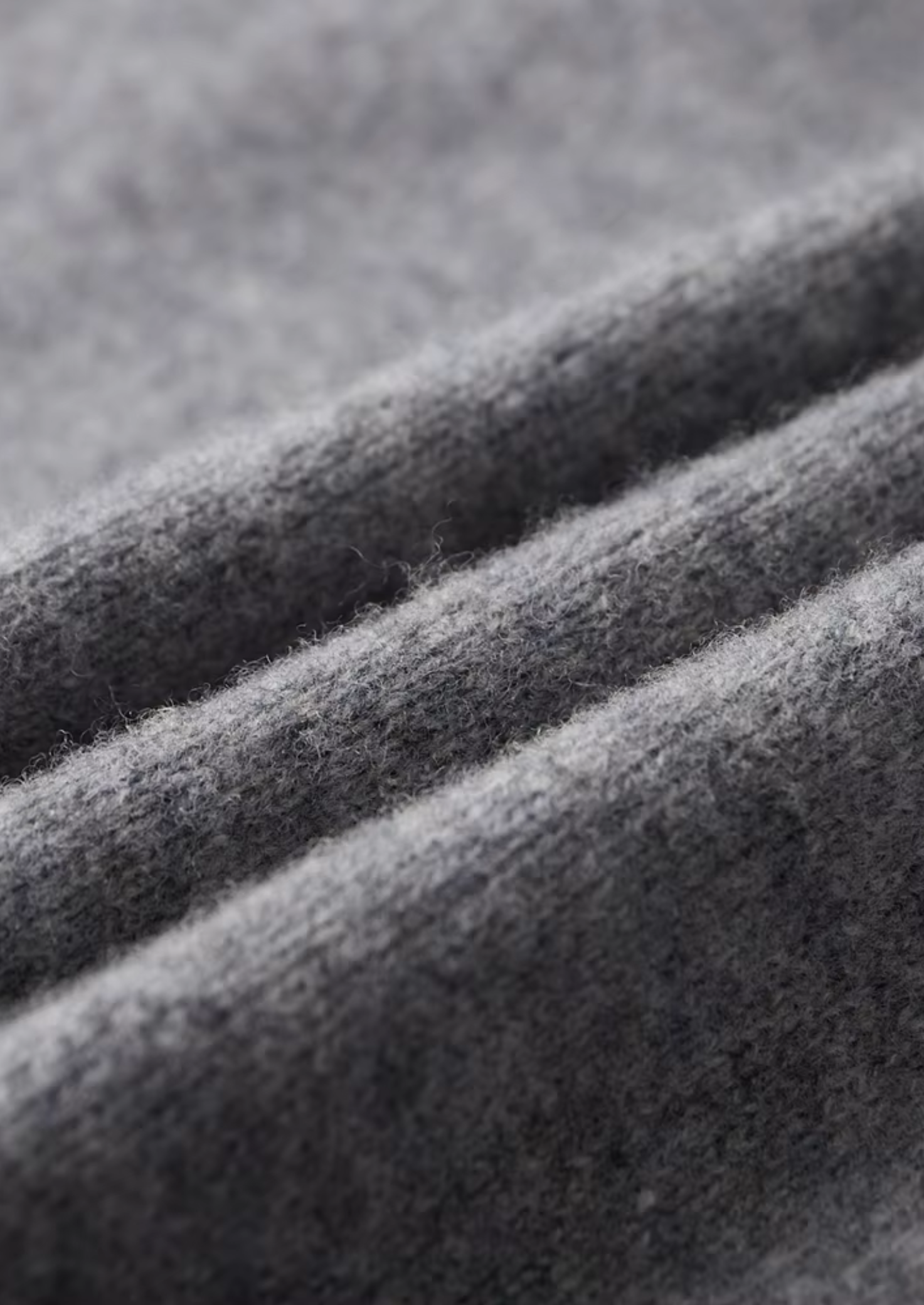 Pure Merino Wool Two-Tone Zip Cardigan