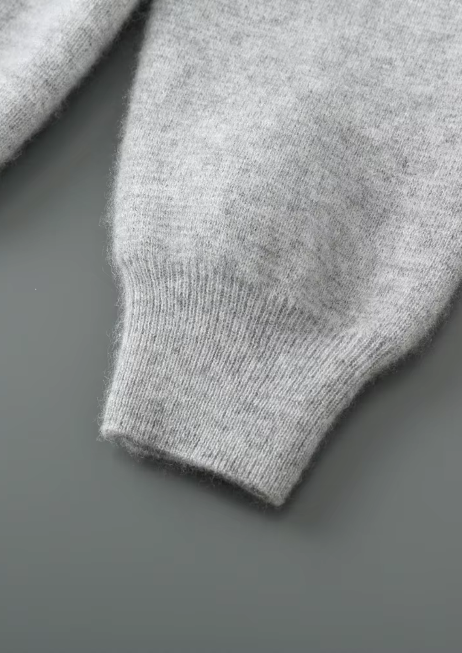 Pure Merino Wool Zipper Hoodie
