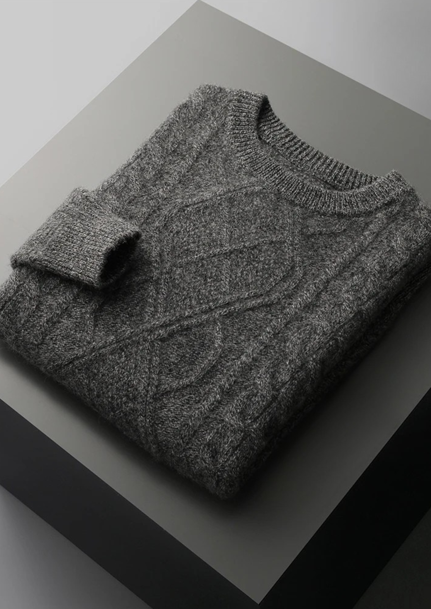 Pure Merino Wool Wintertime Crewneck