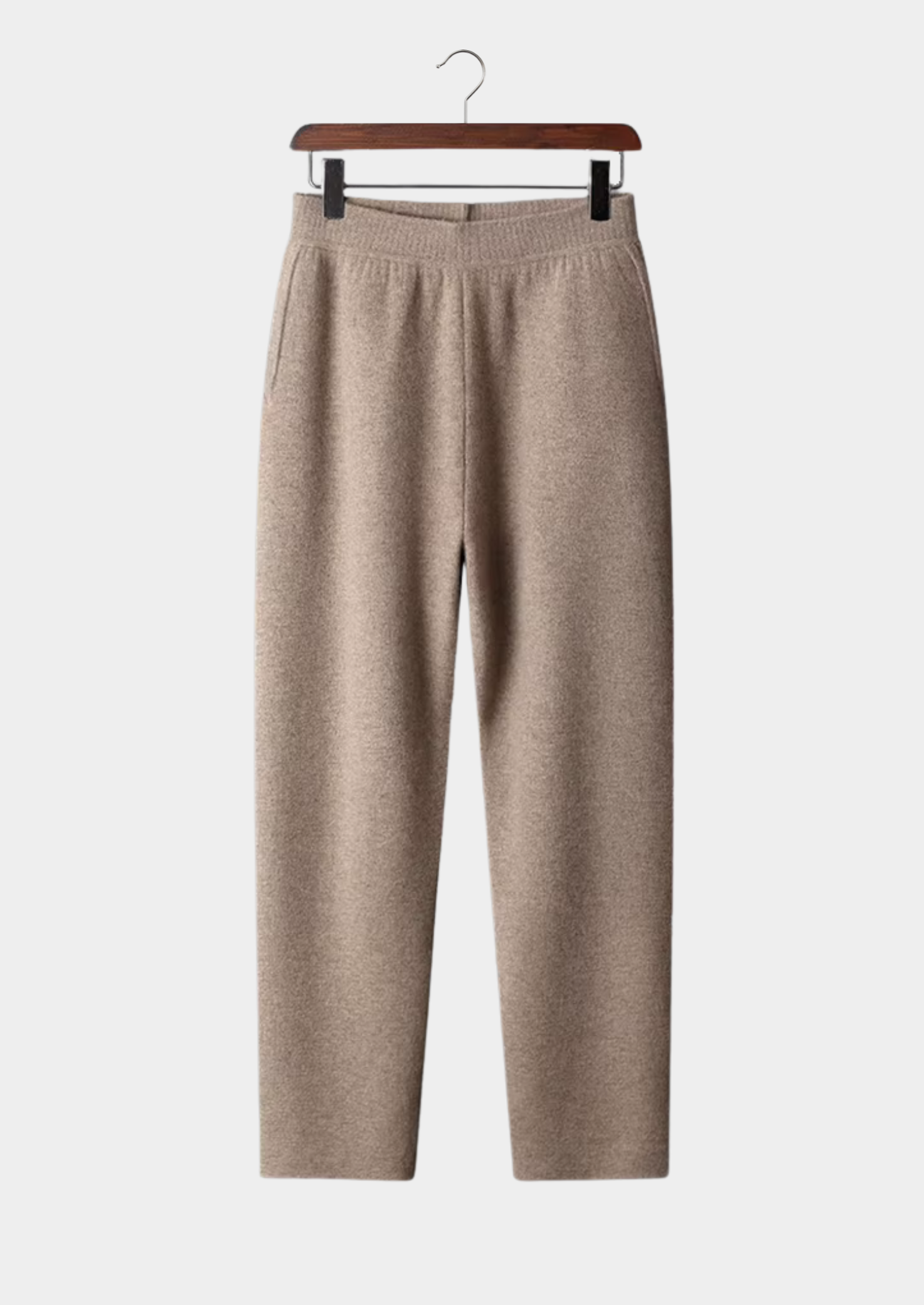 Cashmere Straight Trousers