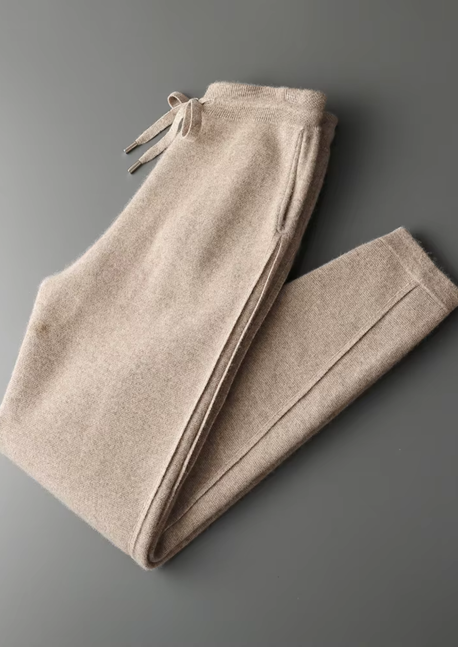 Cashmere Slim Trousers