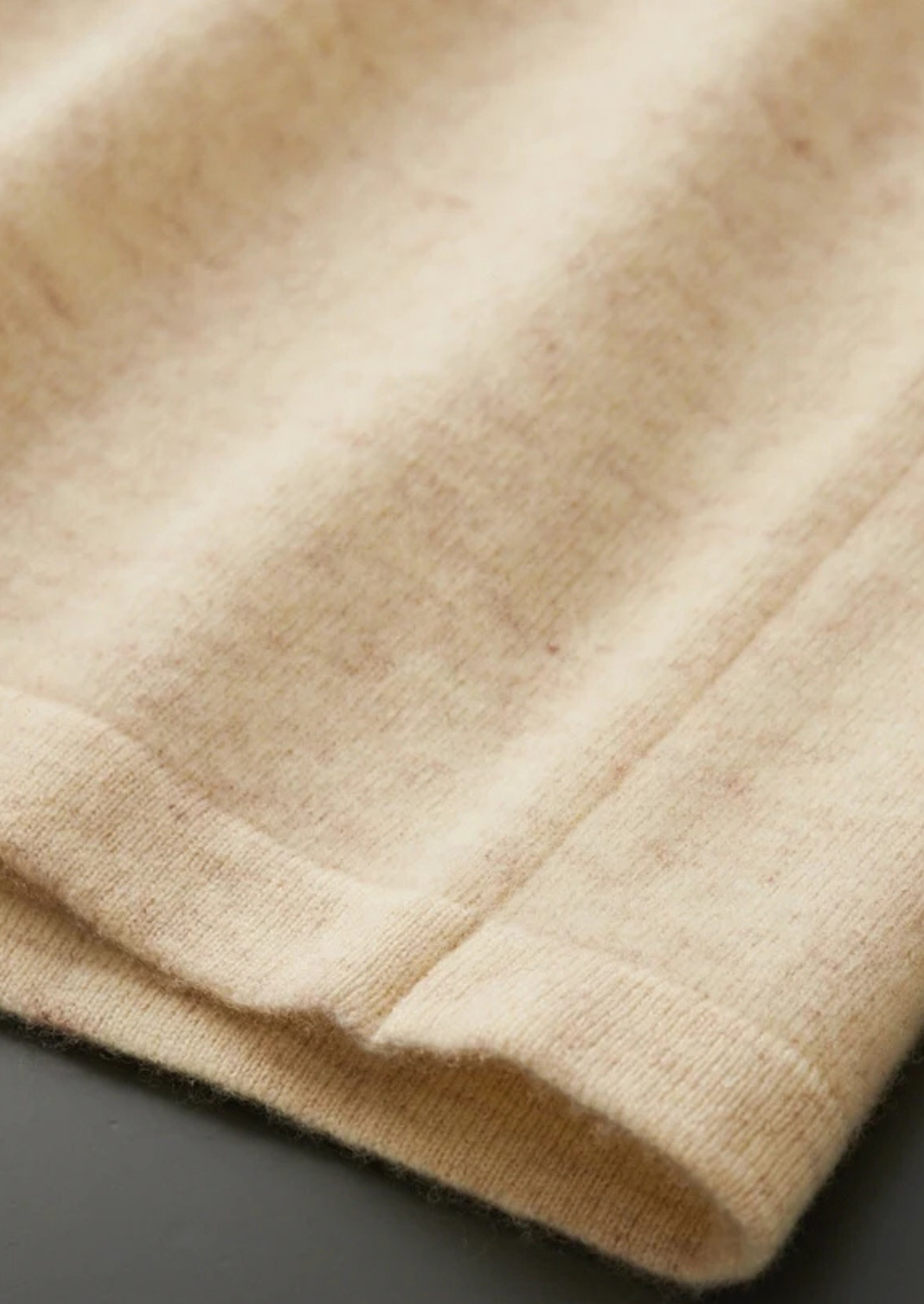 Pure Merino Wool Button Polo Cardigan