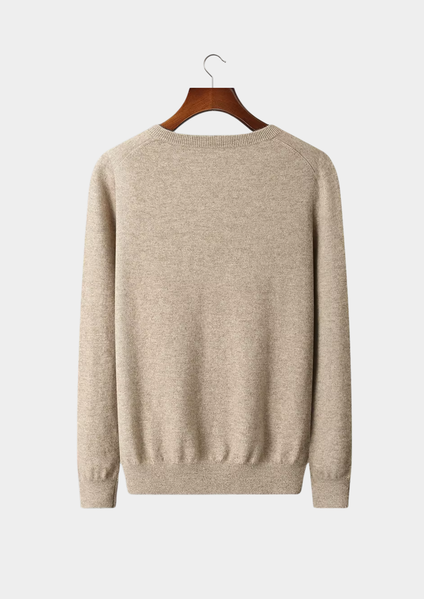 Pure Merino Wool Classic V-Neck Sweater