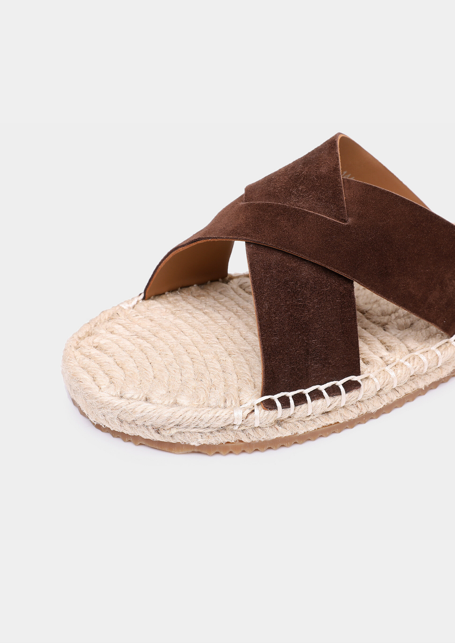 Coffee Suede Beachside Sandal