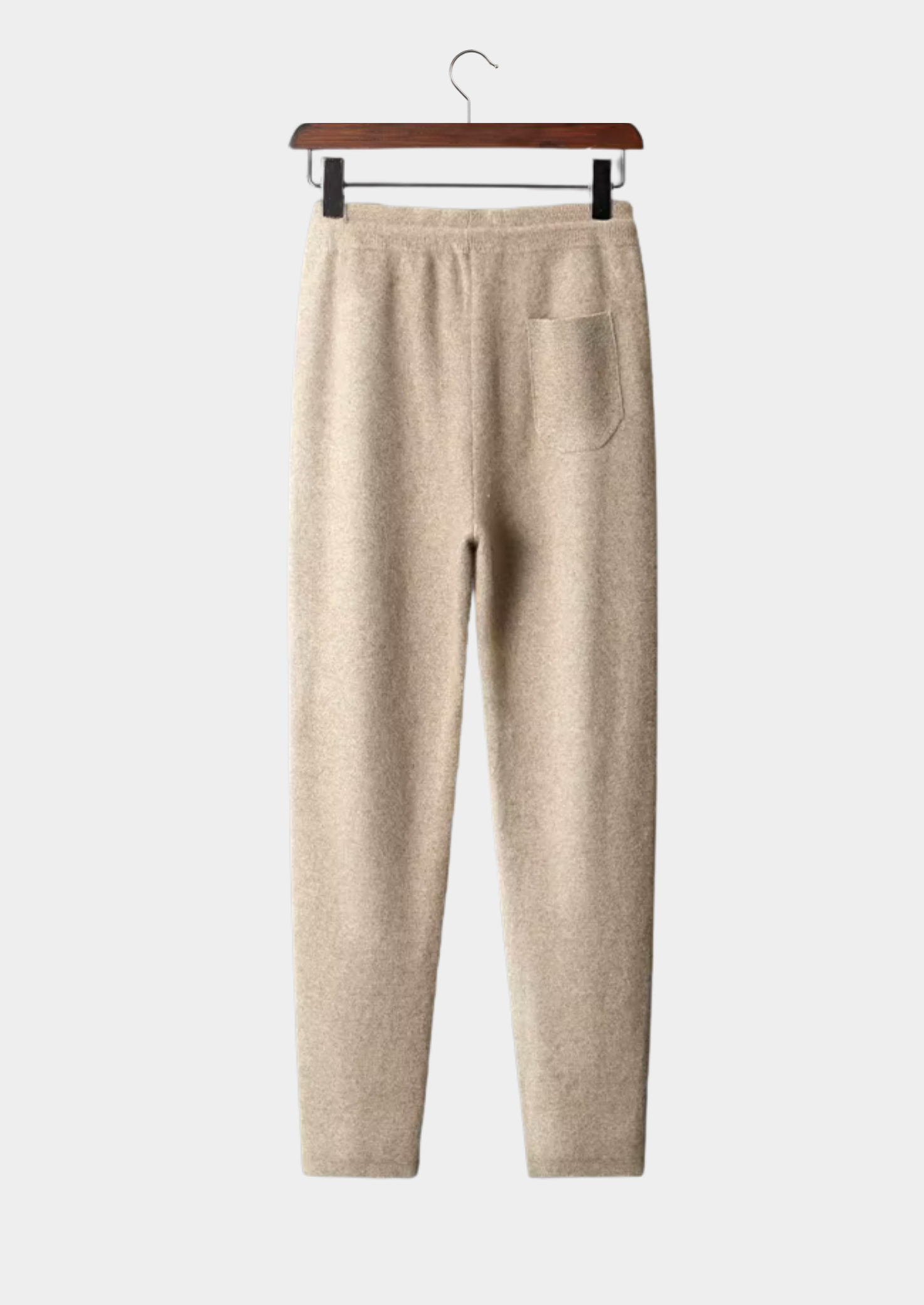 Cashmere Pleated Trousers