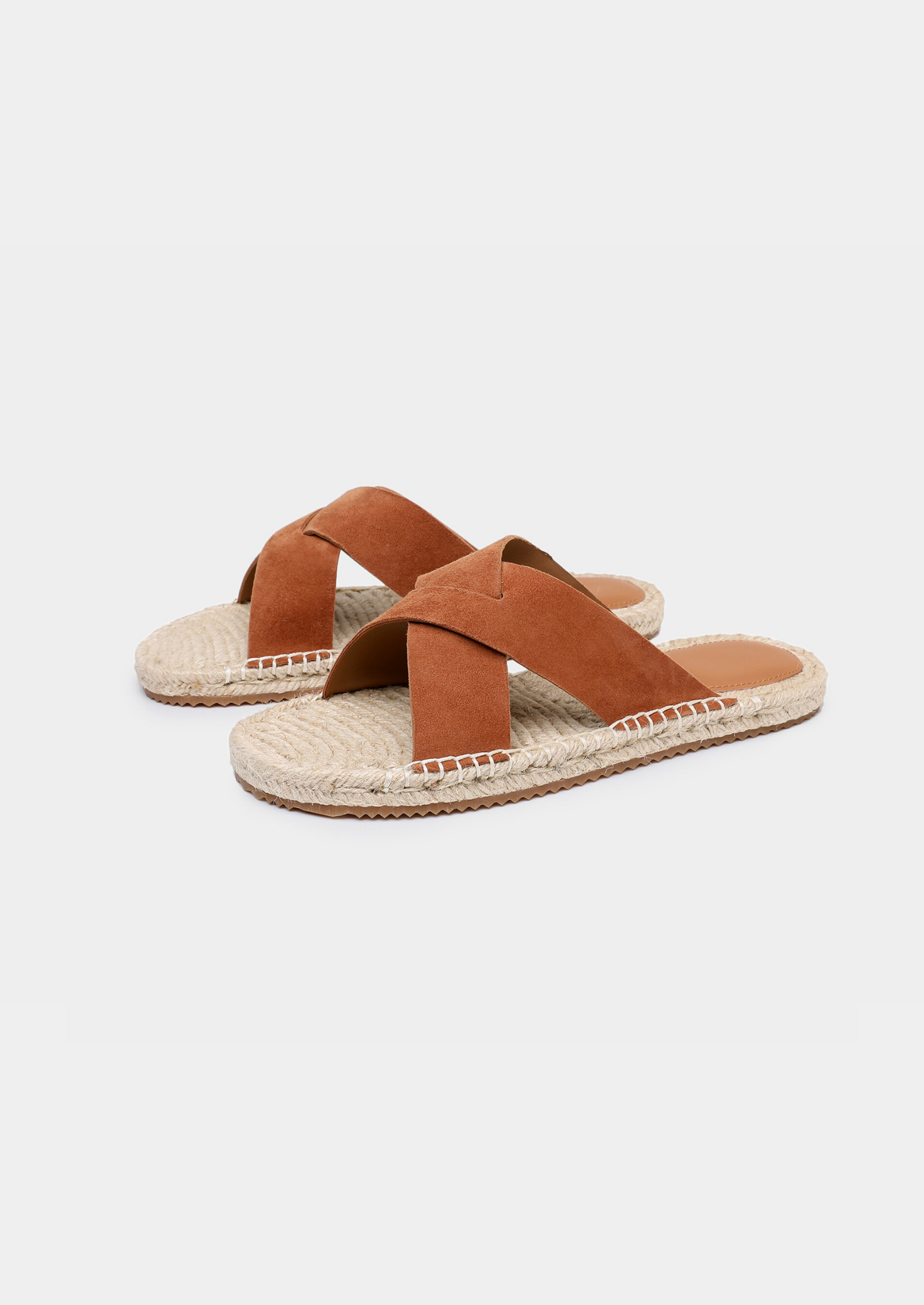 Caramel Suede Beachside Sandal
