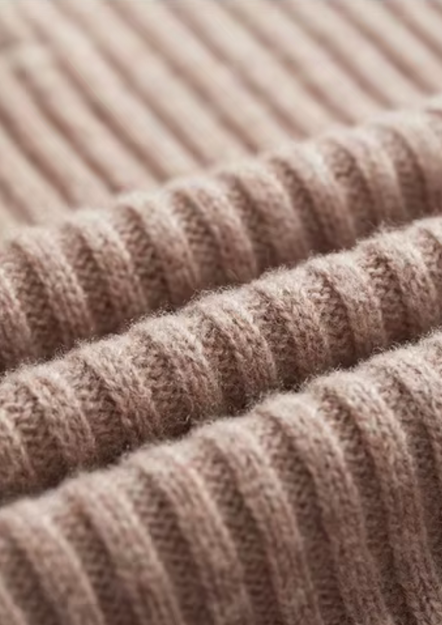 Pure Merino Wool Ribbed Henley Sweater