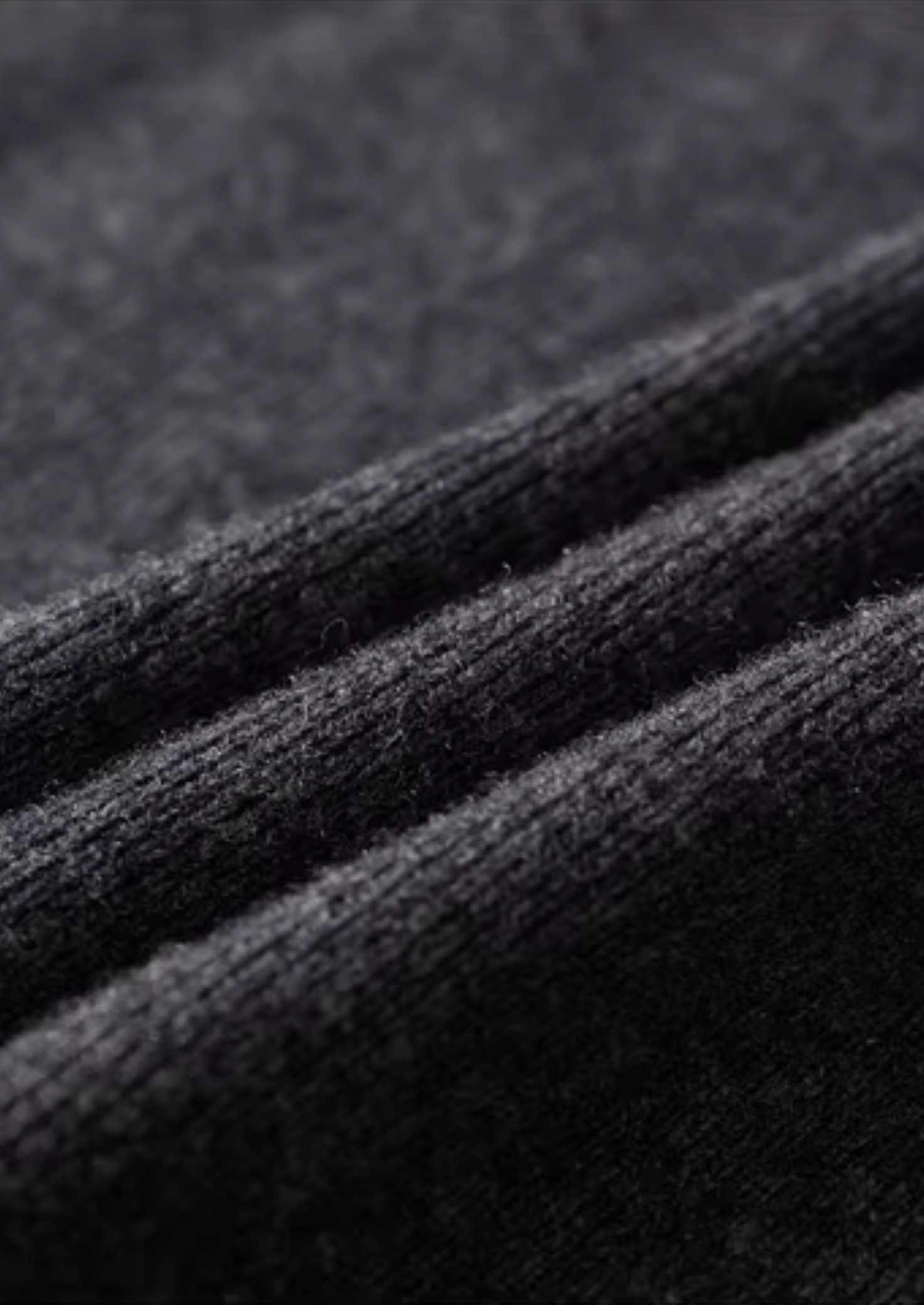 Pure Merino Wool Ribbed Polo Cardigan