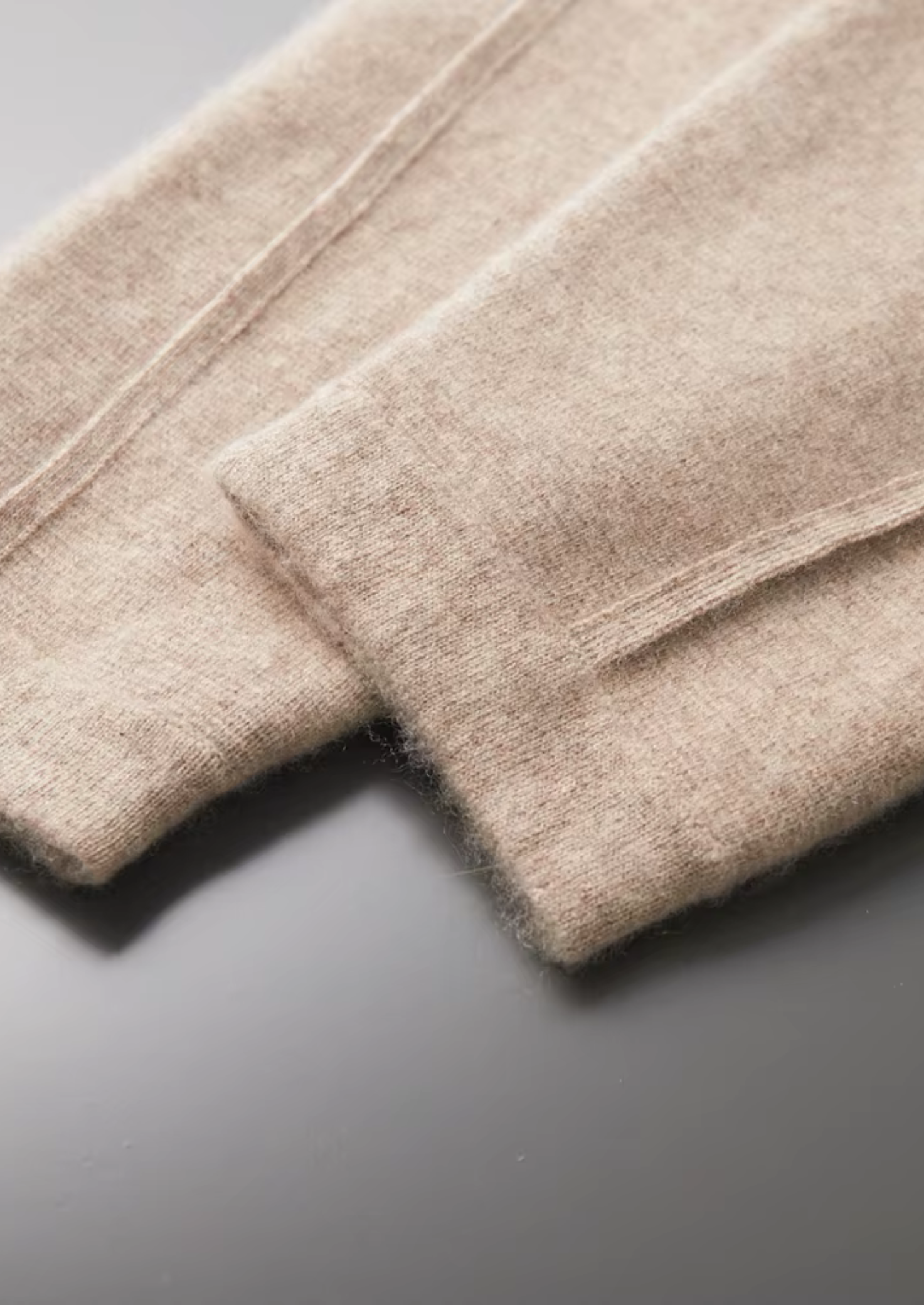 Cashmere Slim Trousers