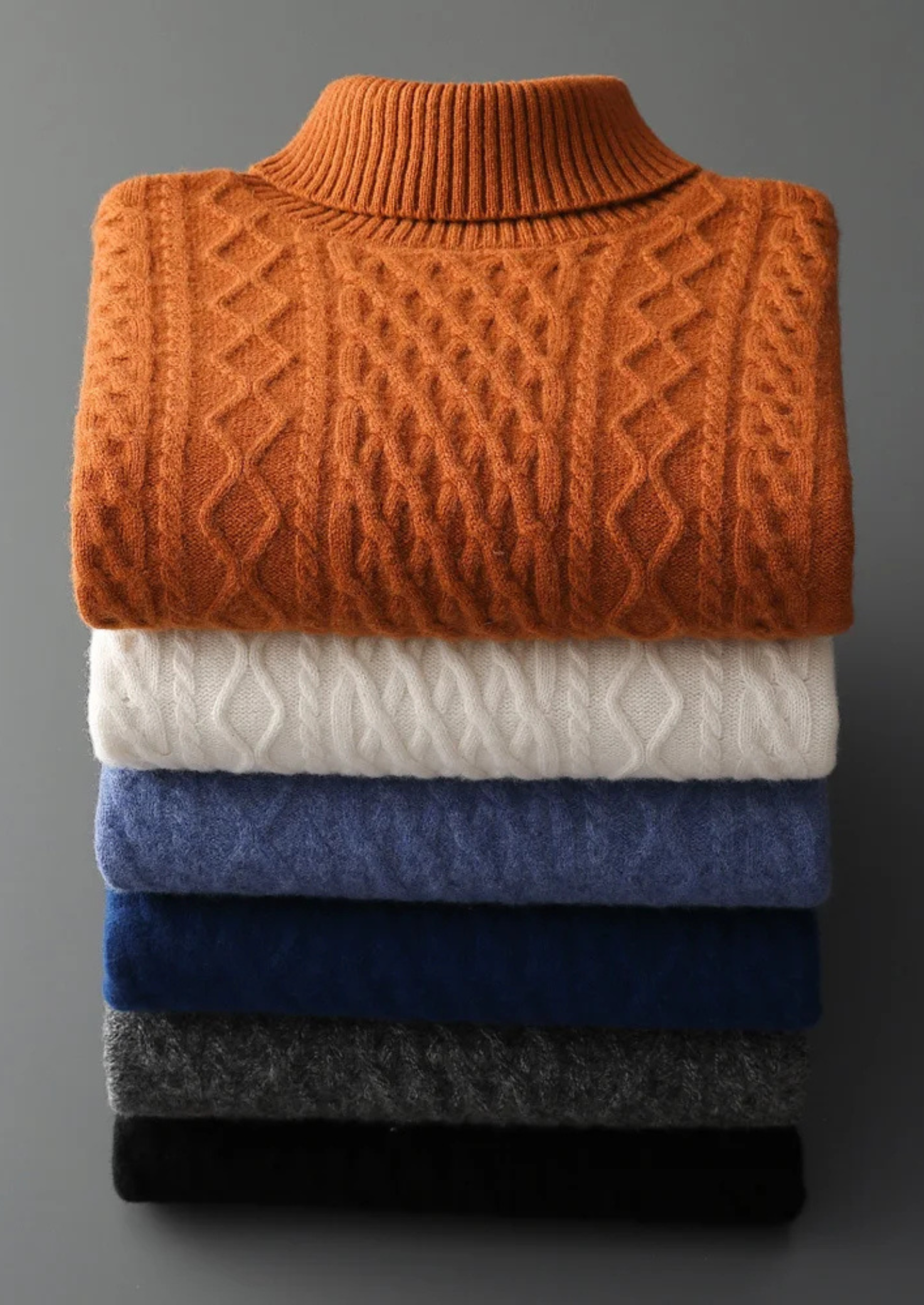 Pure Merino Wool Wintertime Rollneck