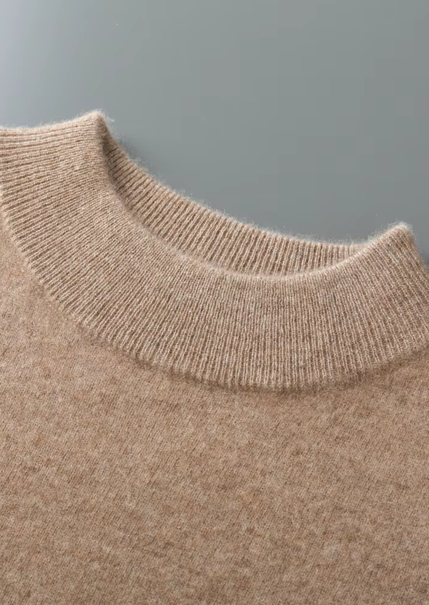 Pure Merino Wool Classic Mockneck