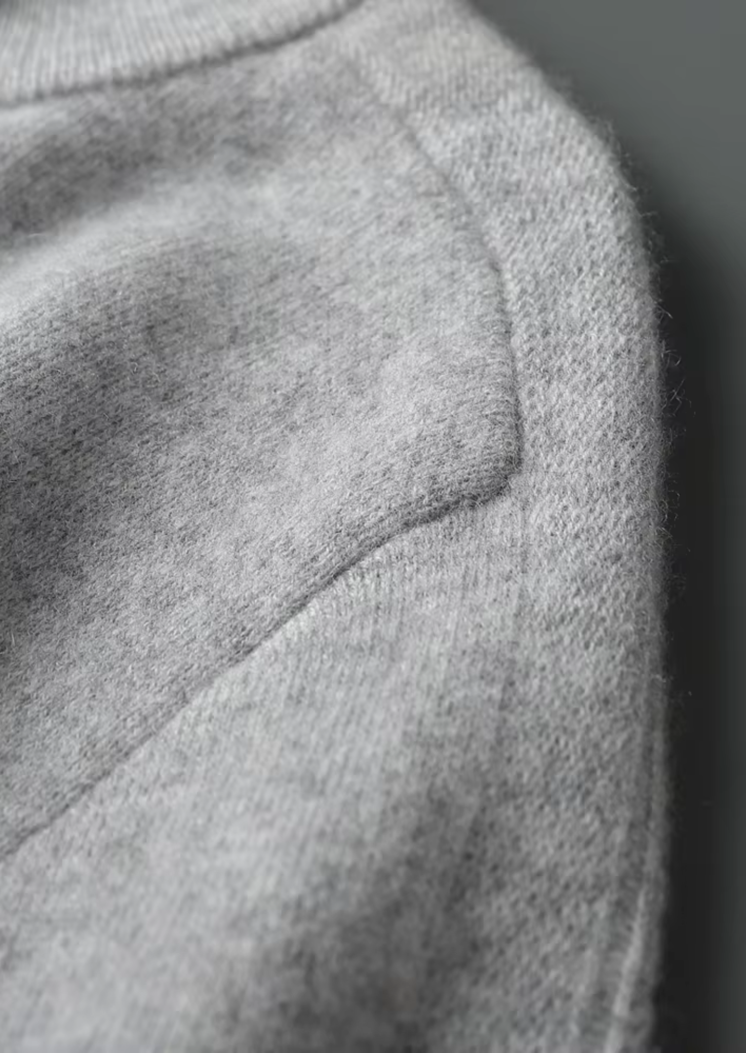 Cashmere Essential Half-Zip Sweater