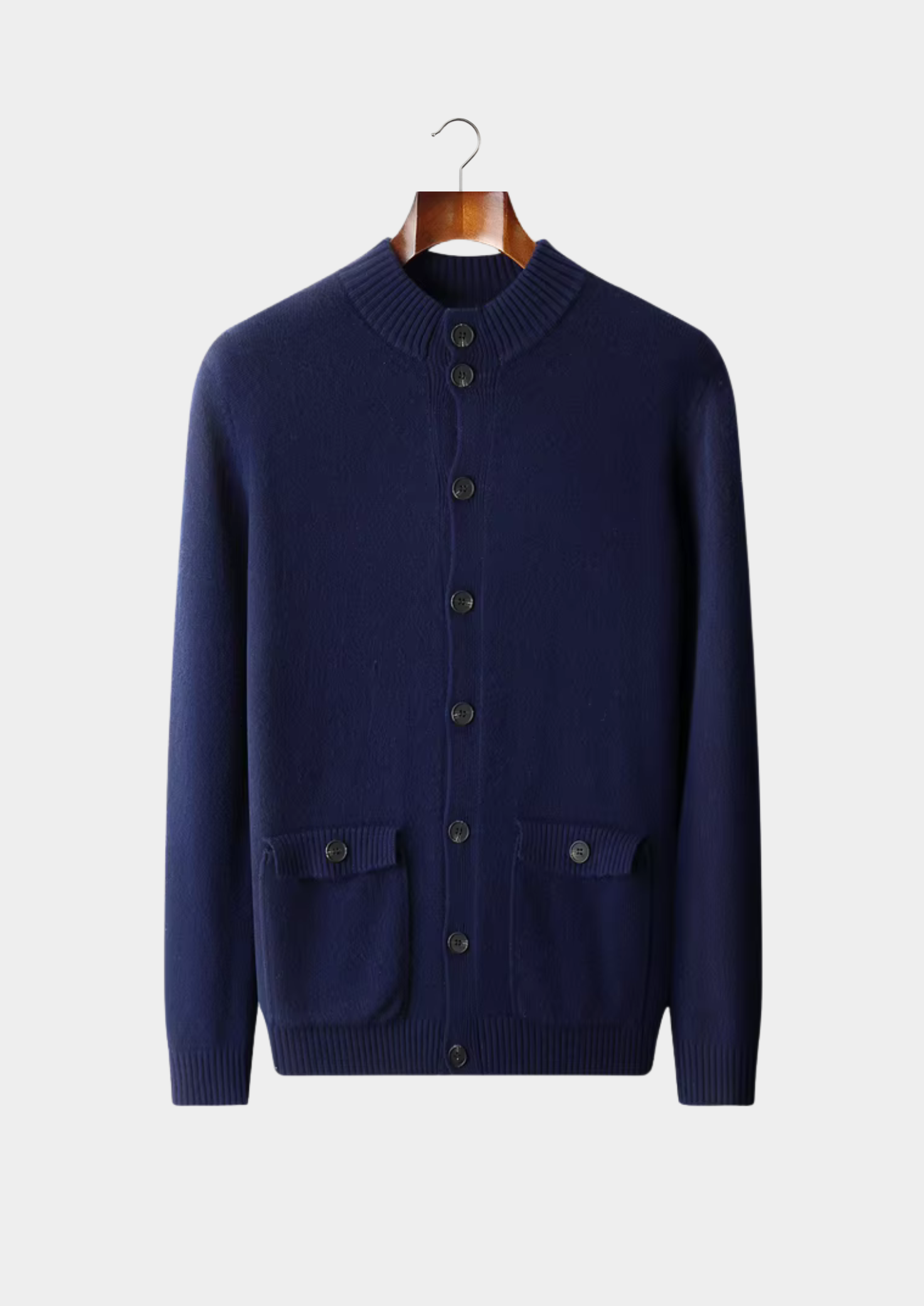 Pure Merino Wool Button Cardigan