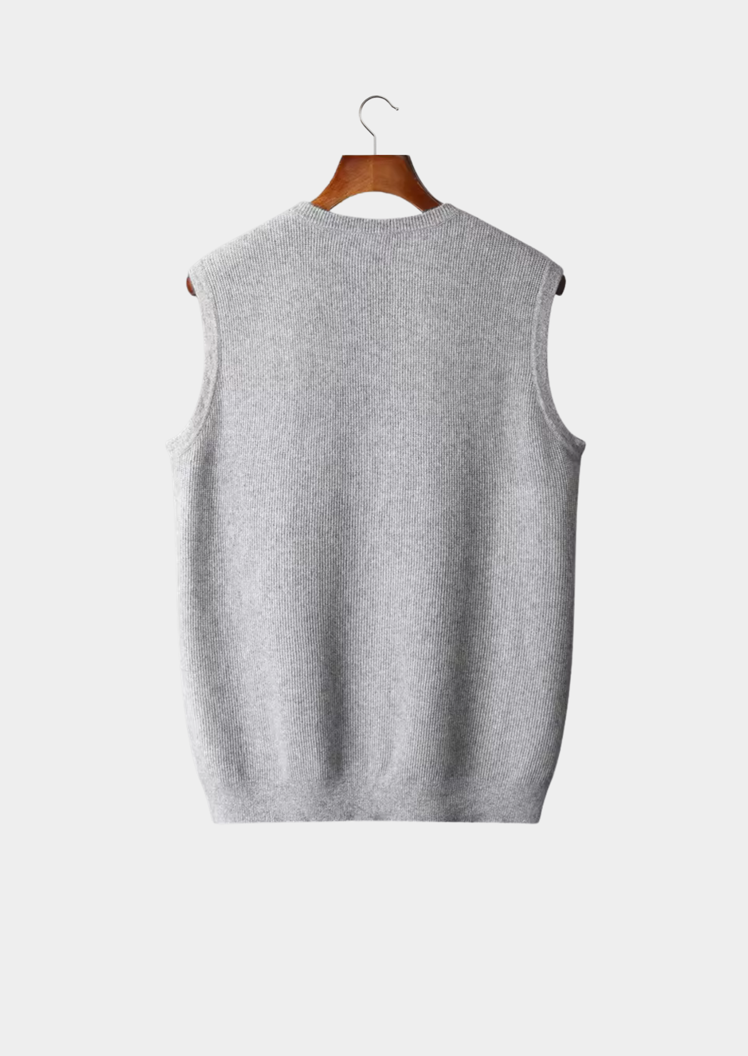 Pure Merino Wool Crewneck Vest