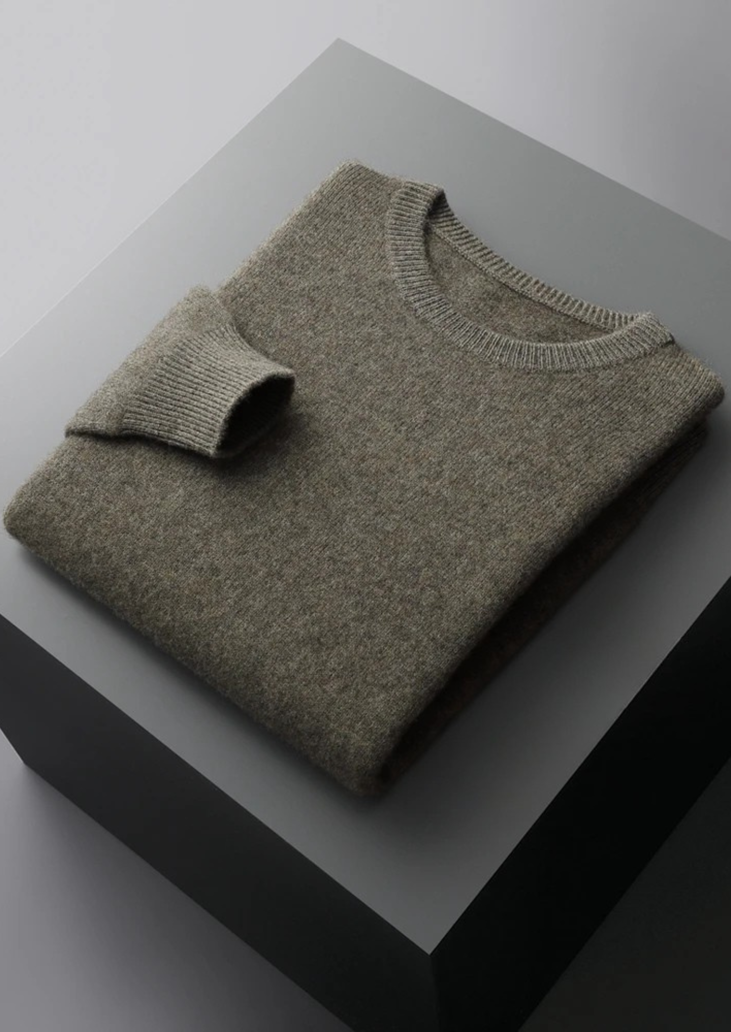 Pure Merino Wool Classic Crewneck