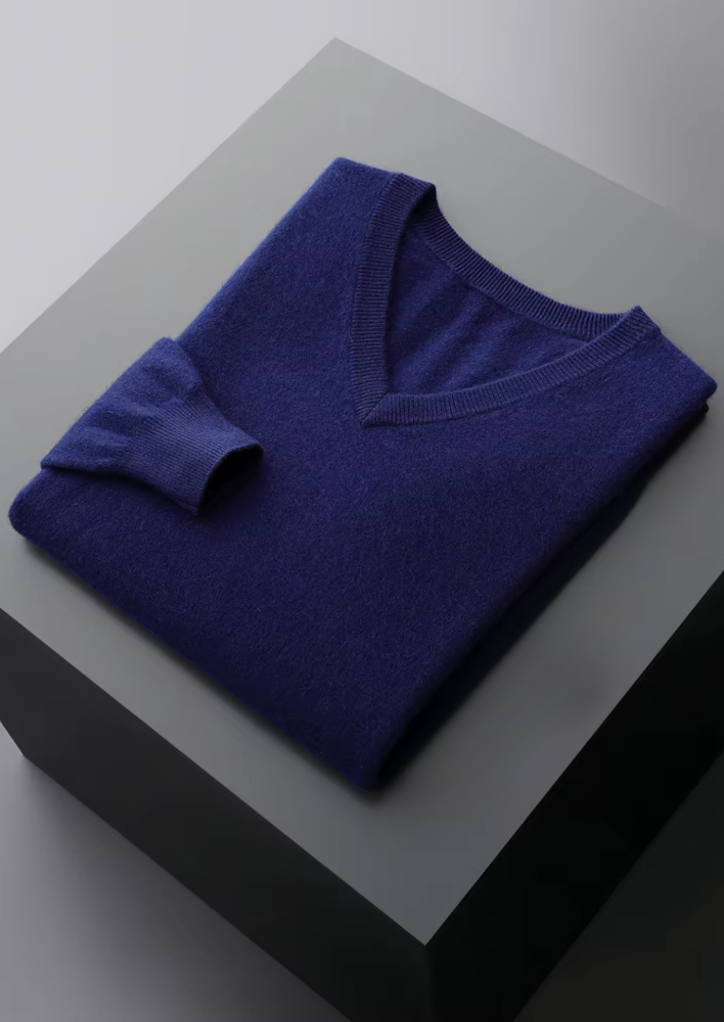 Pure Merino Wool Classic V-Neck Sweater