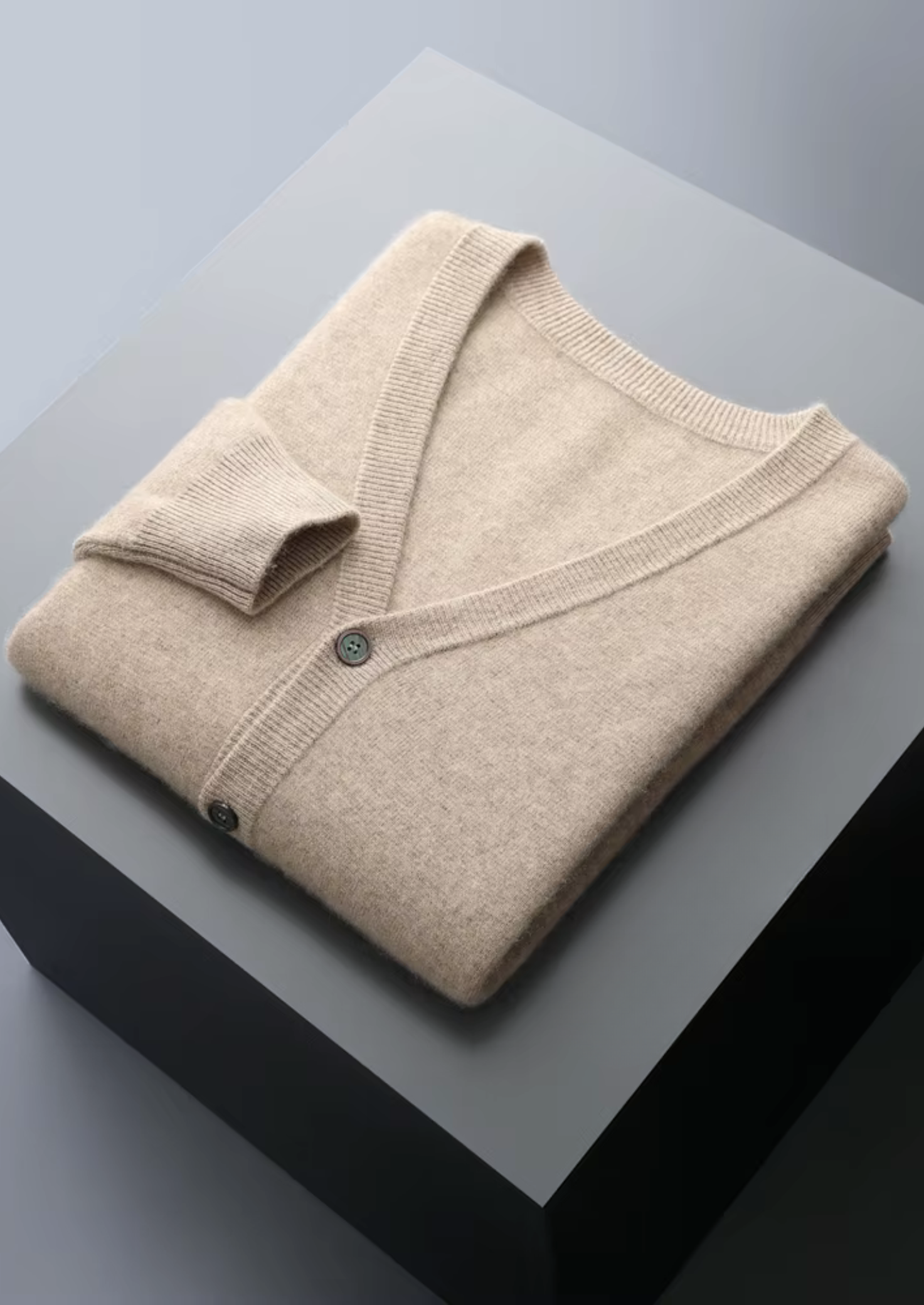 Pure Merino Wool Essential Cardigan