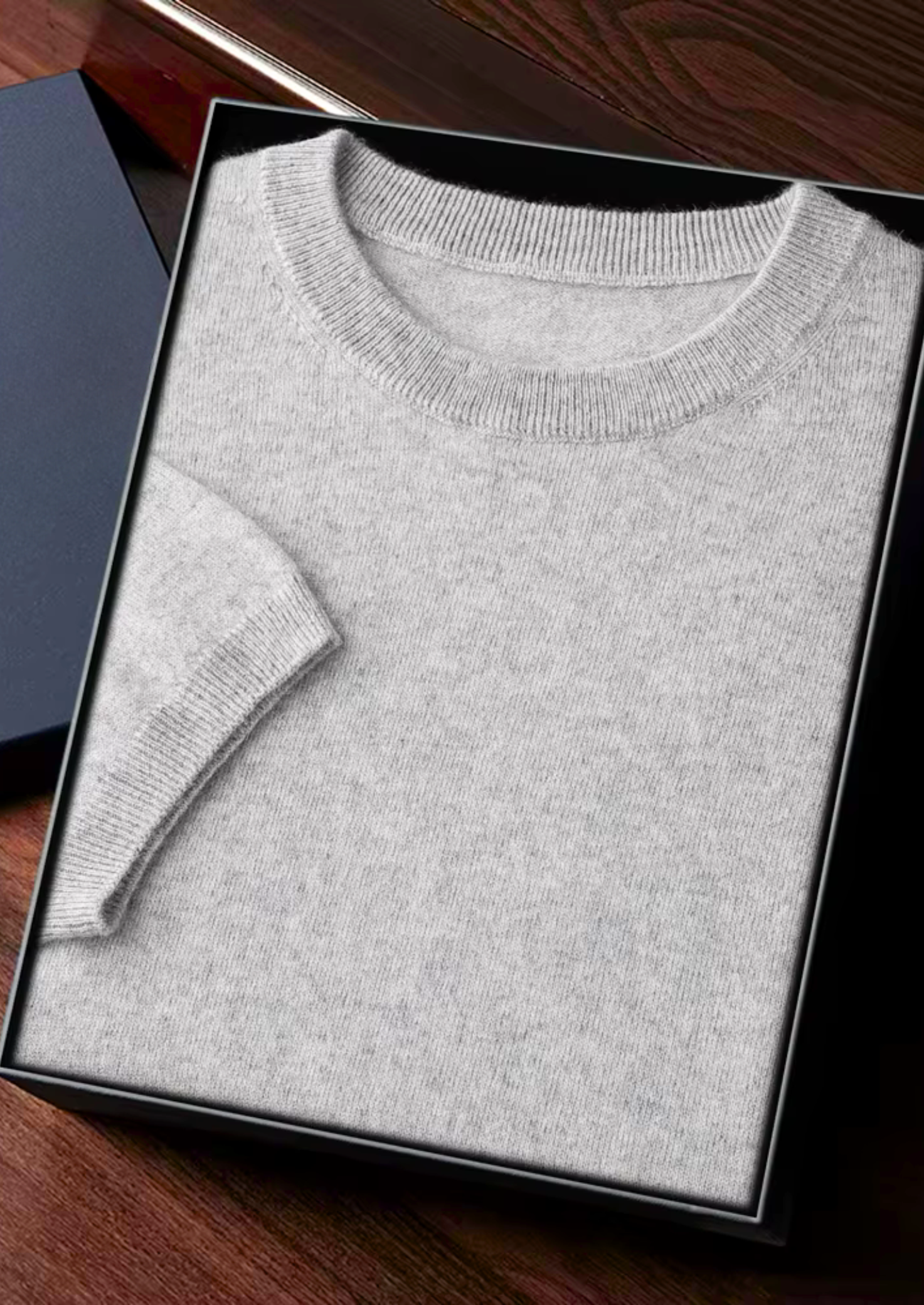 Cashmere Essential Crewneck T-Shirt