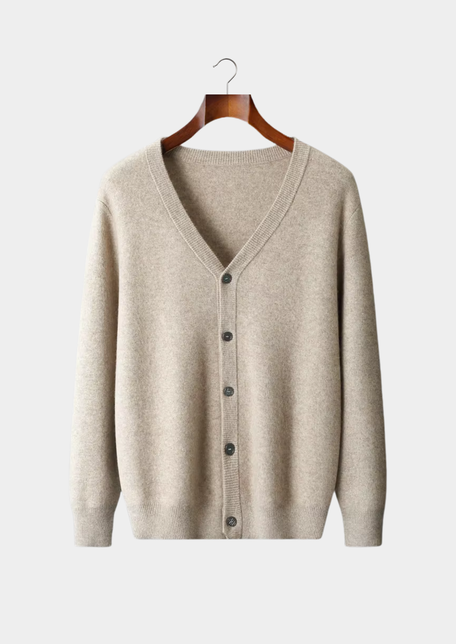Pure Merino Wool Essential Cardigan