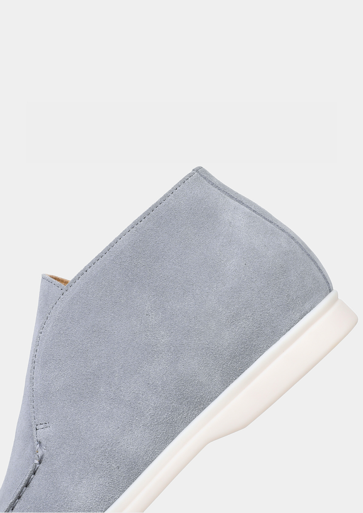 Light Blue Classic Suede City Loafers