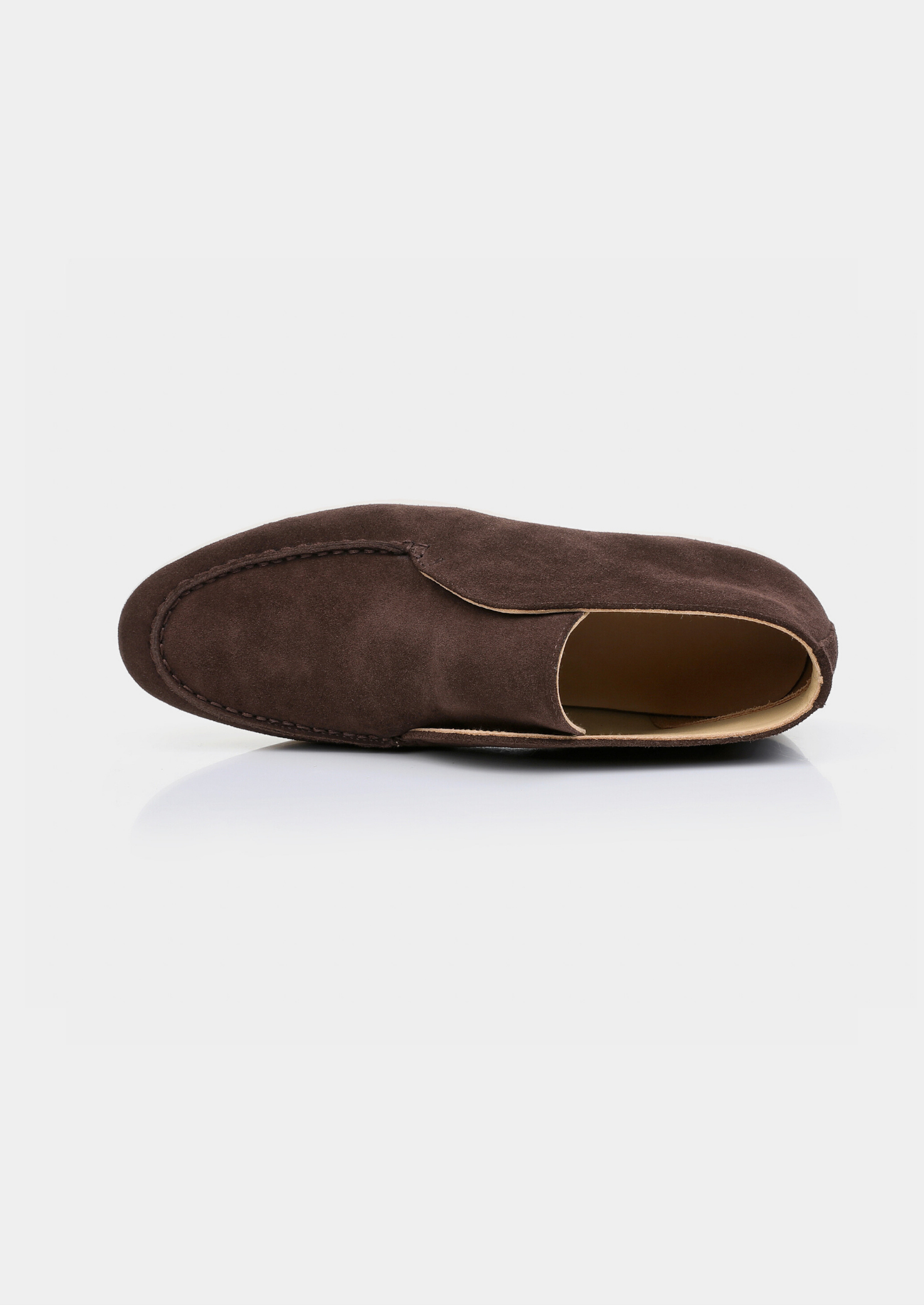 Coffee Classic Suede City Loafers