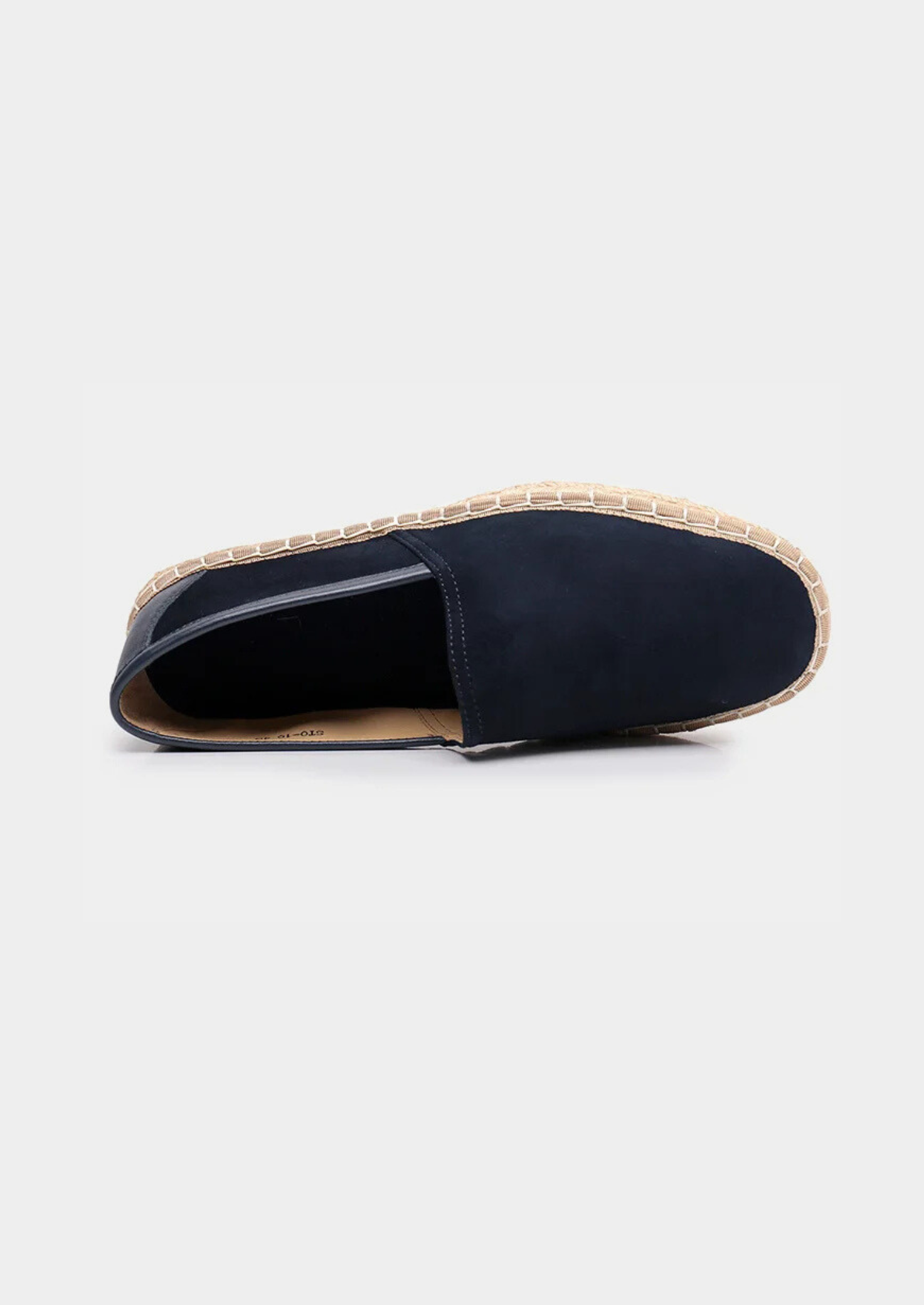 Navy Blue Suede Seaside Espadrilles