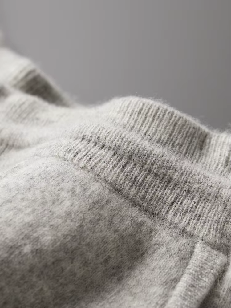 Pure Merino Wool Two-Tone Set