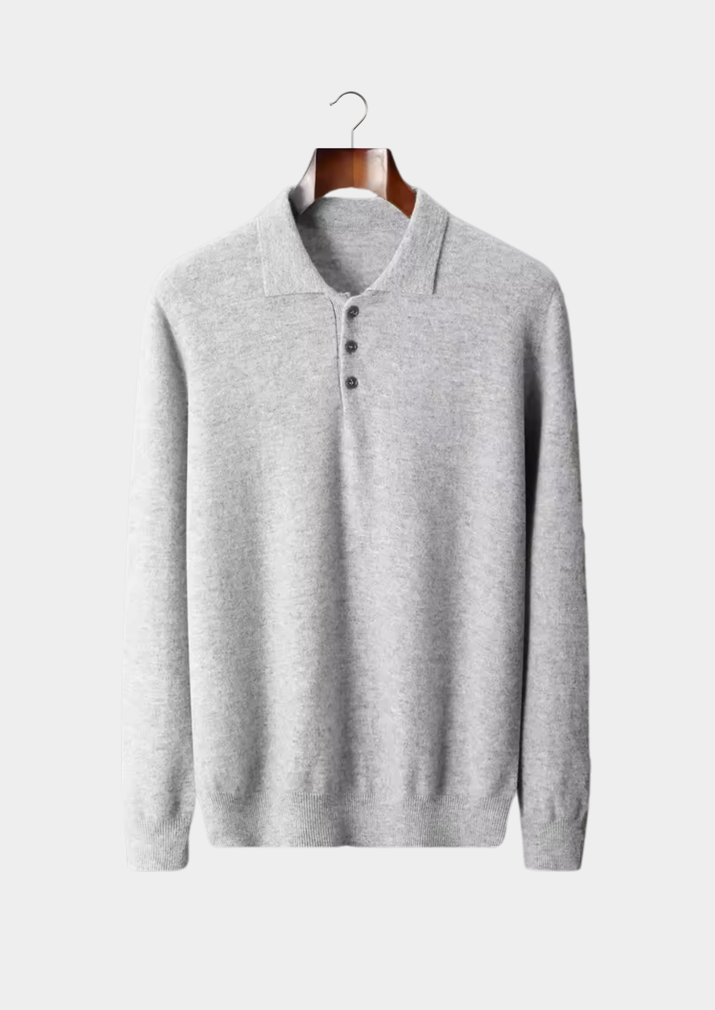 Pure Merino Wool Classic Sweater Polo