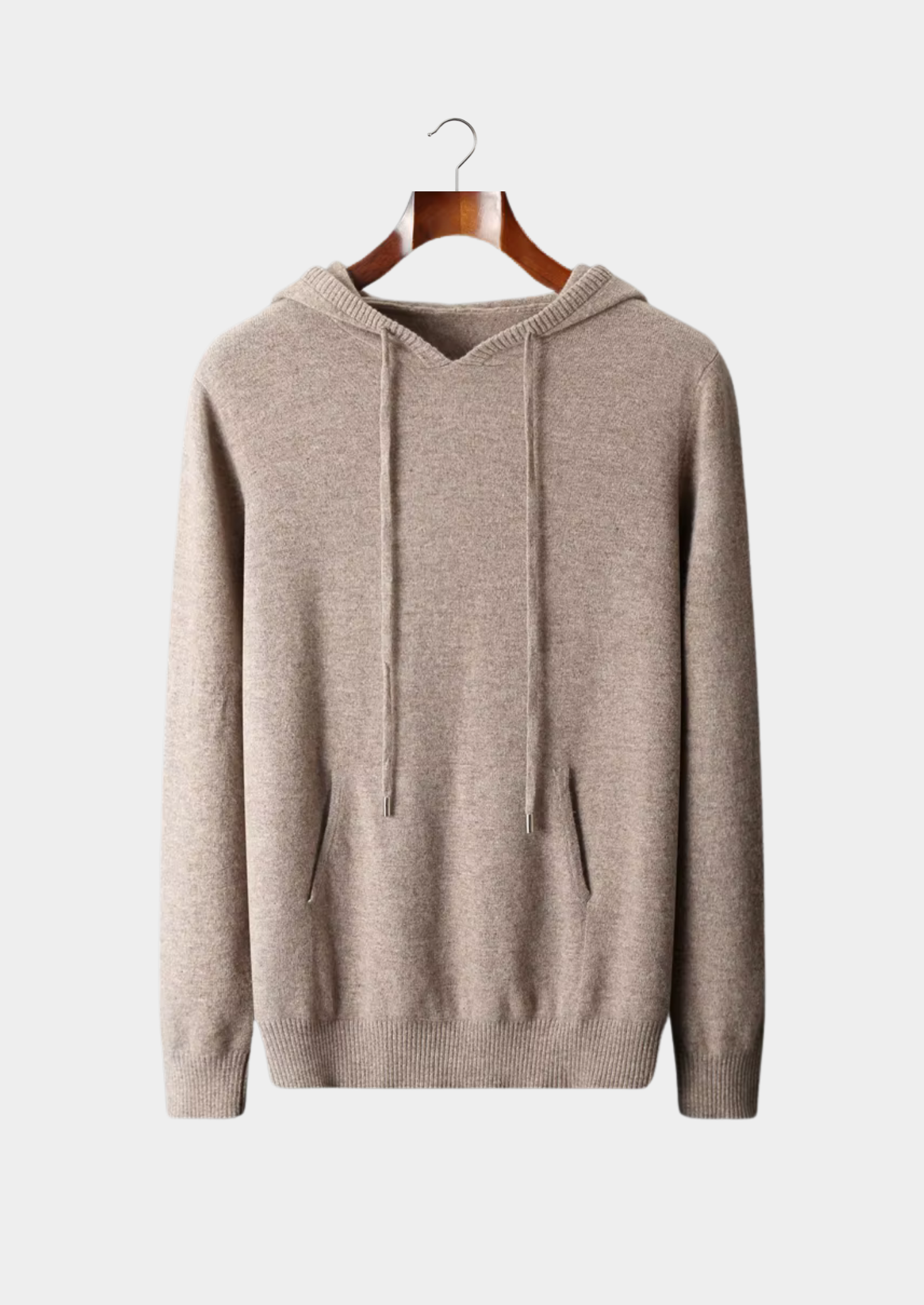 Pure Merino Wool Leisure Hoodie