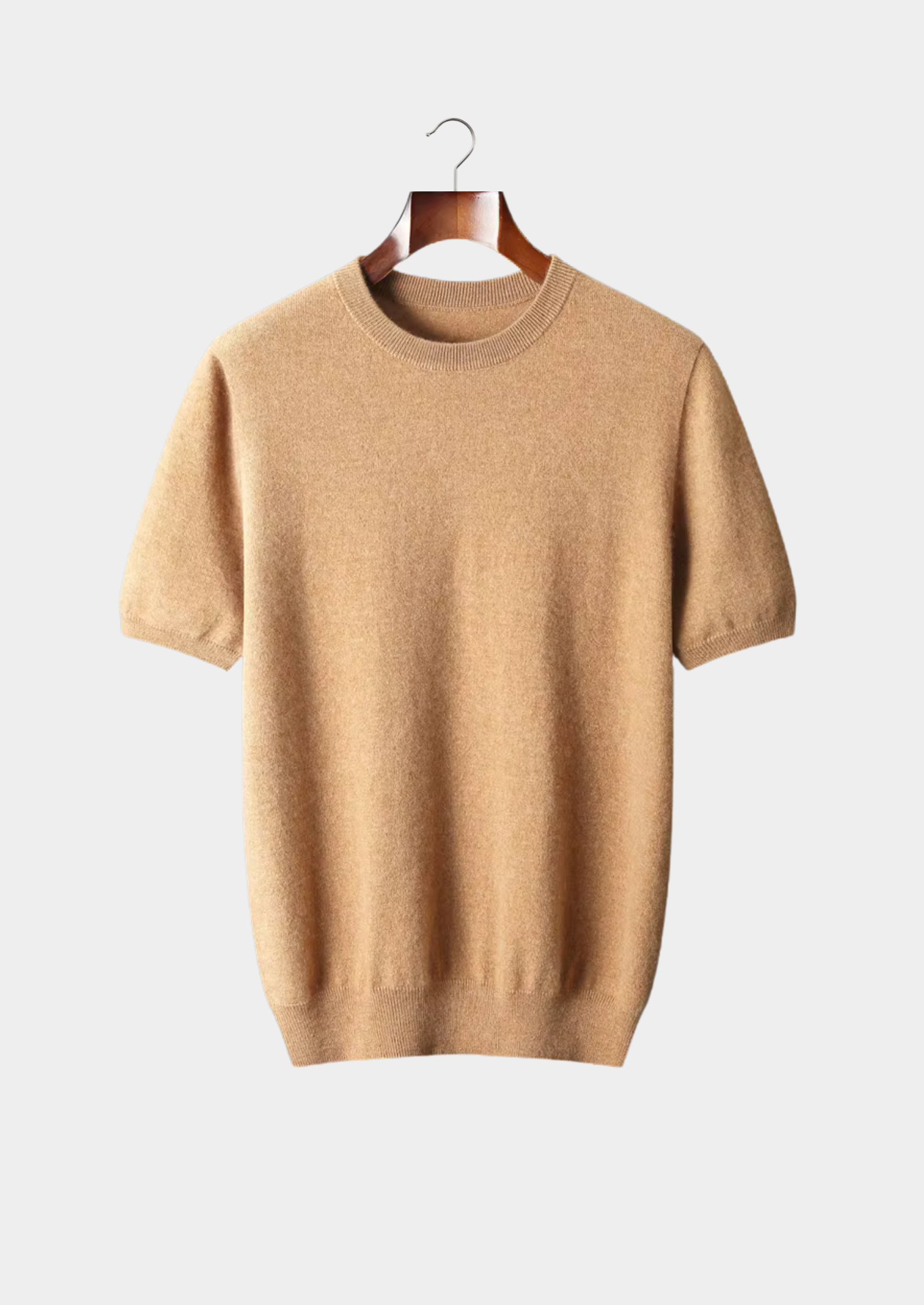 Cashmere Essential Crewneck T-Shirt