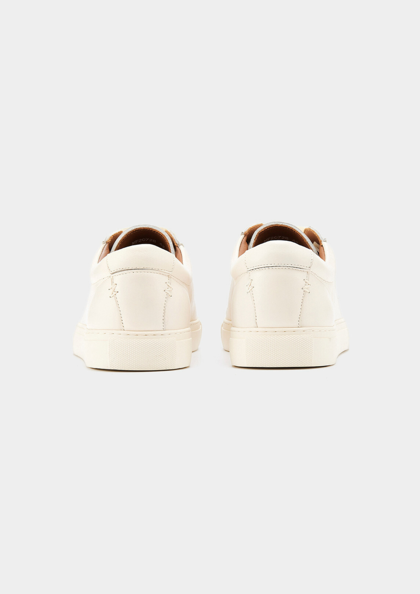 Ivory Minimal Leather Sneaker