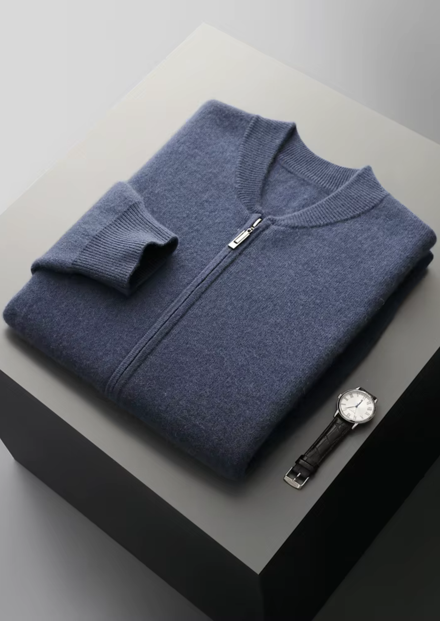 Pure Merino Wool V-Neck Cardigan