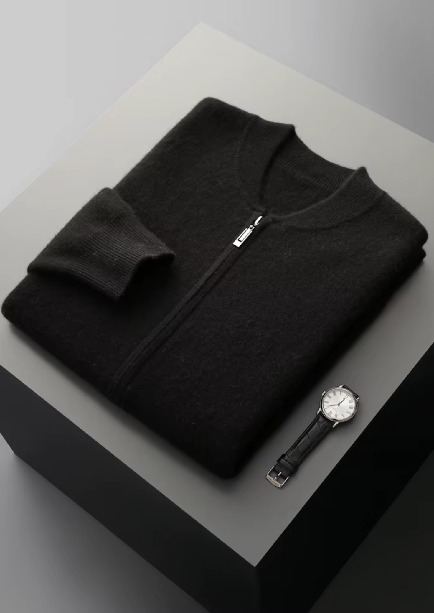 Pure Merino Wool V-Neck Cardigan
