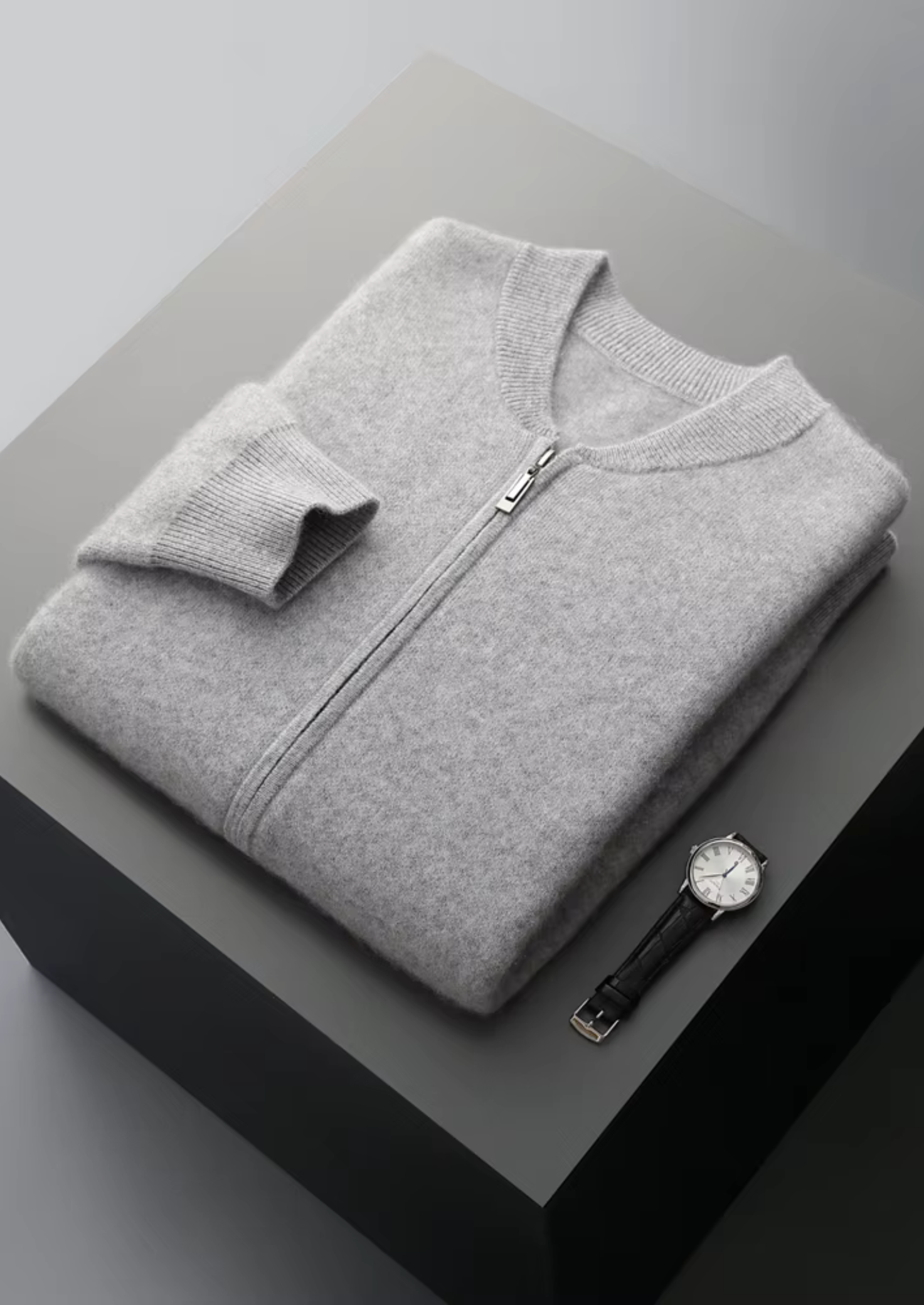 Pure Merino Wool V-Neck Cardigan