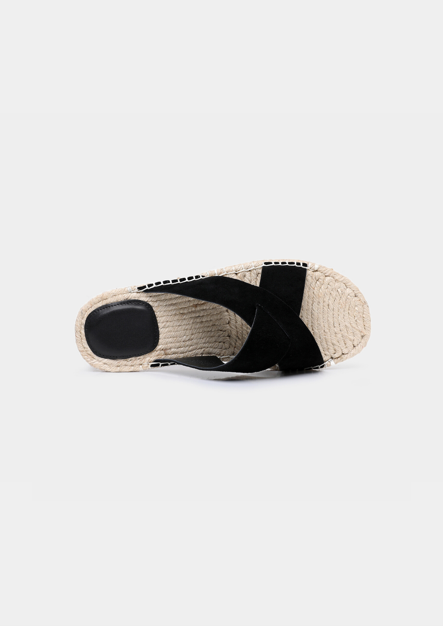 Black Suede Beachside Sandal