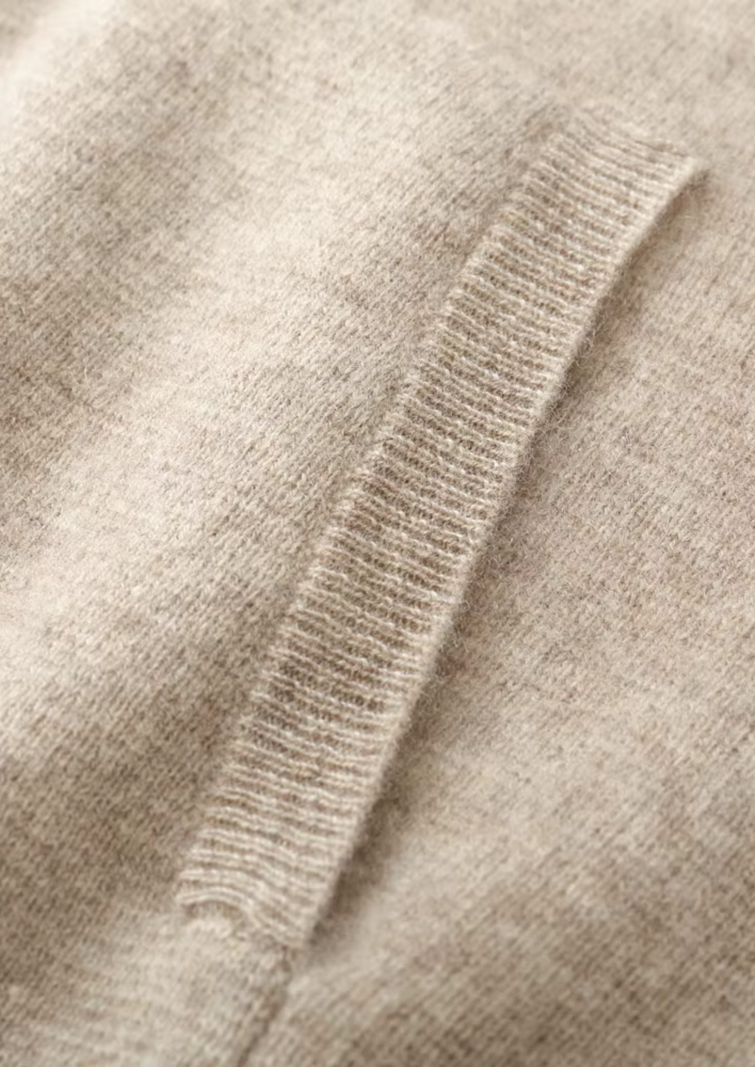 Pure Merino Wool Zipper Hoodie