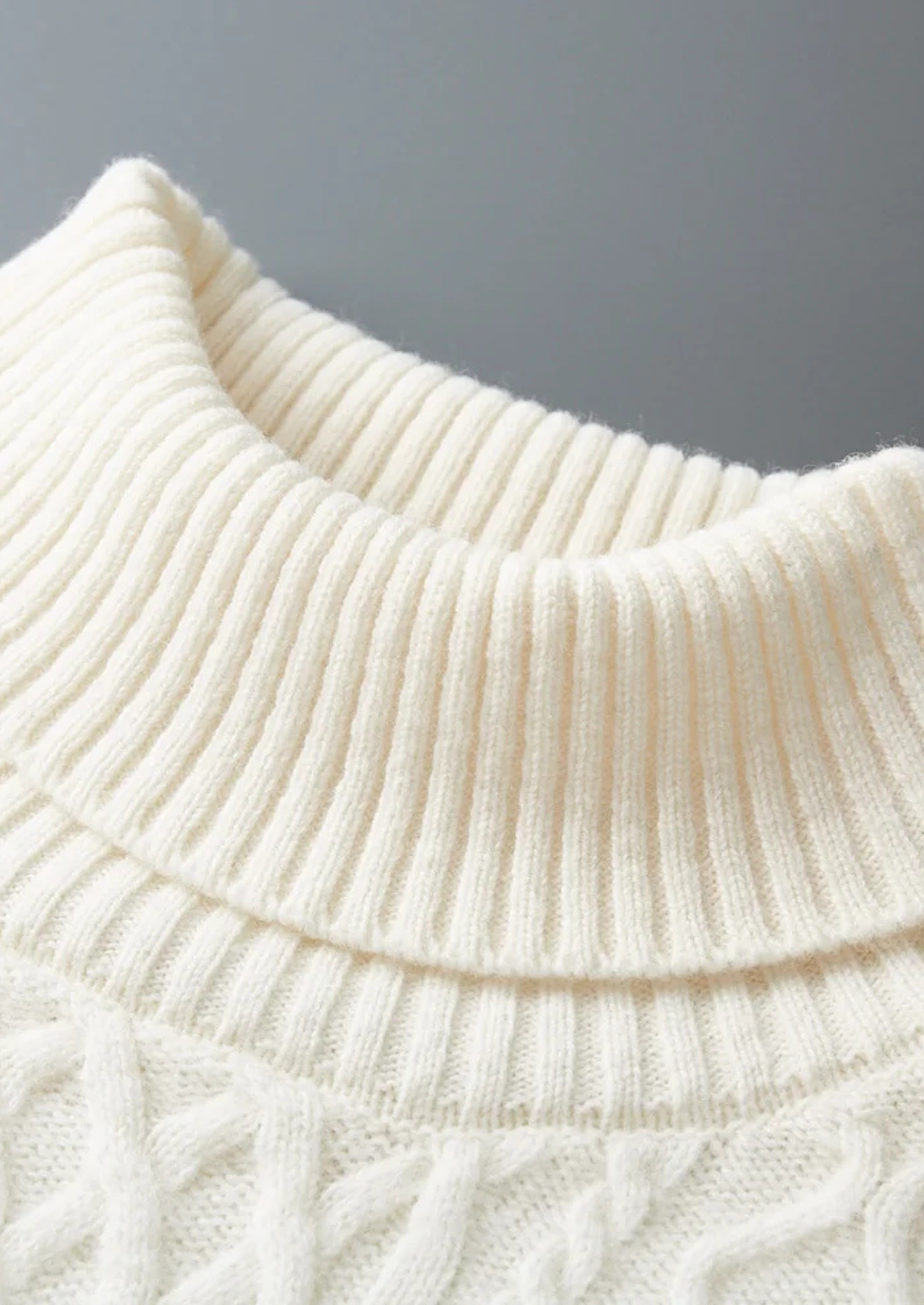 Pure Merino Wool Wintertime Rollneck