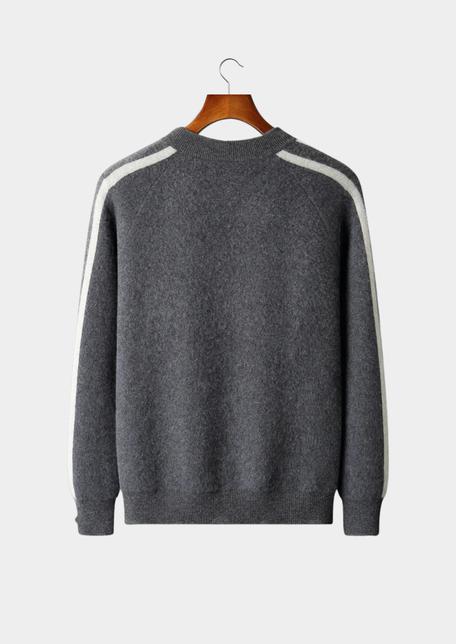 Pure Merino Wool Striped Cardigan