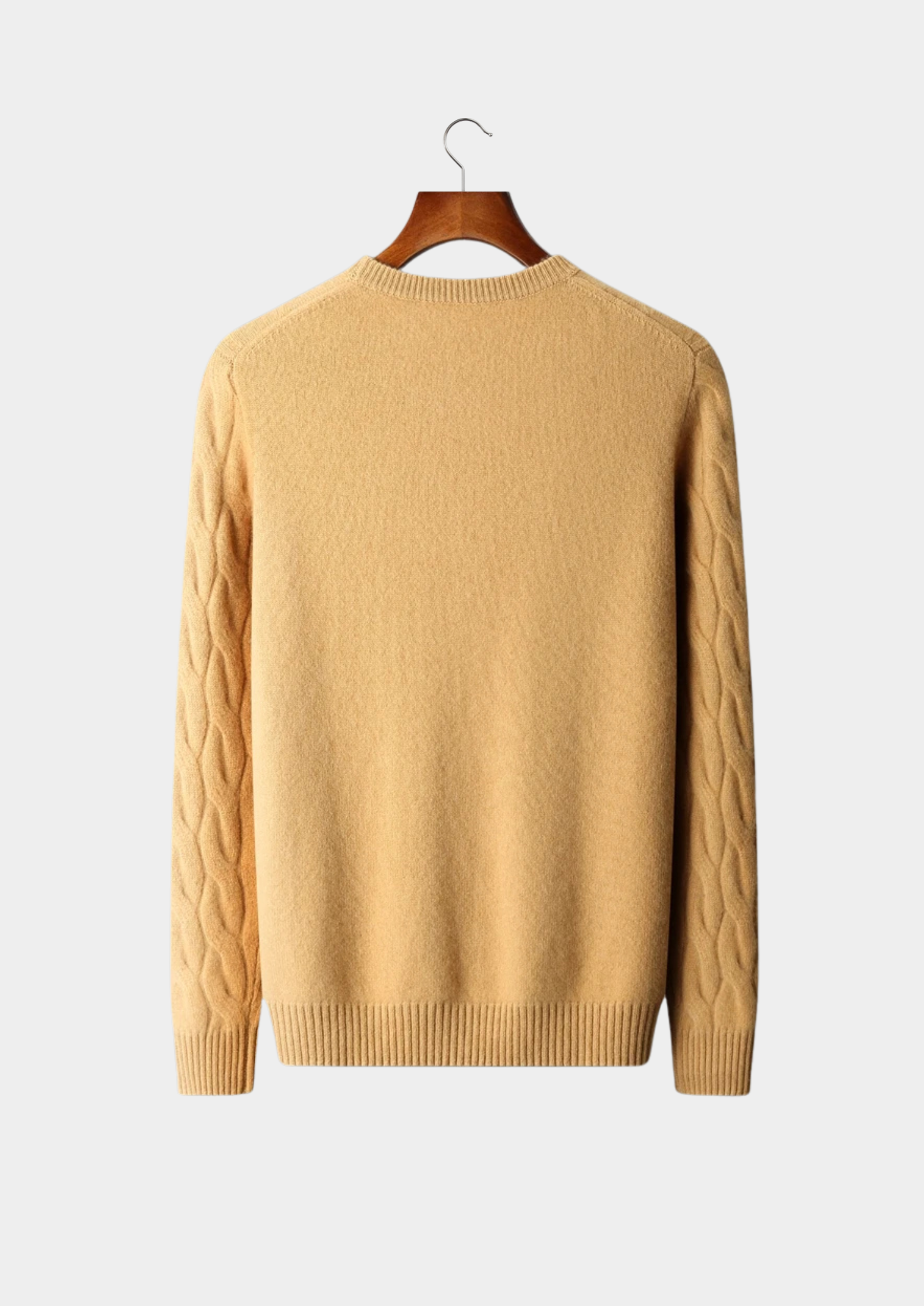 Cashmere Cable Crewneck